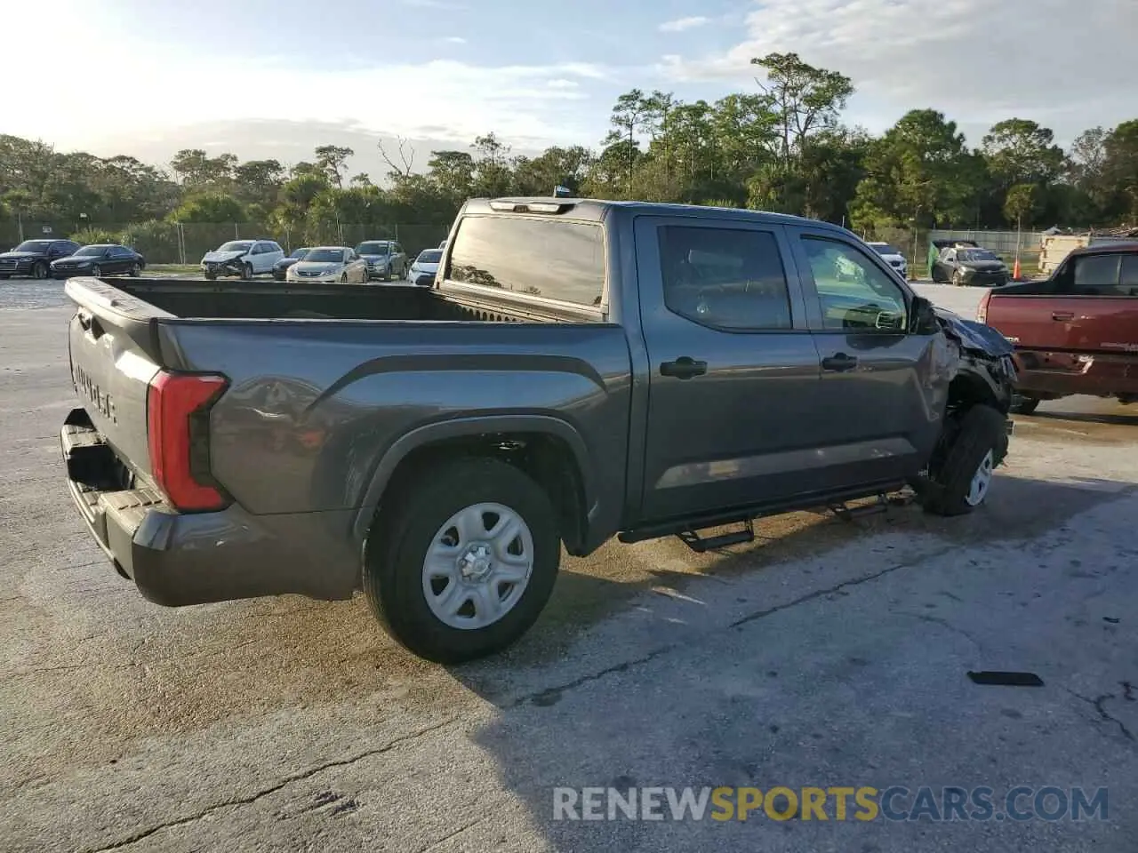 3 Photograph of a damaged car 5TFKB5DB7RX177516 TOYOTA TUNDRA 2024
