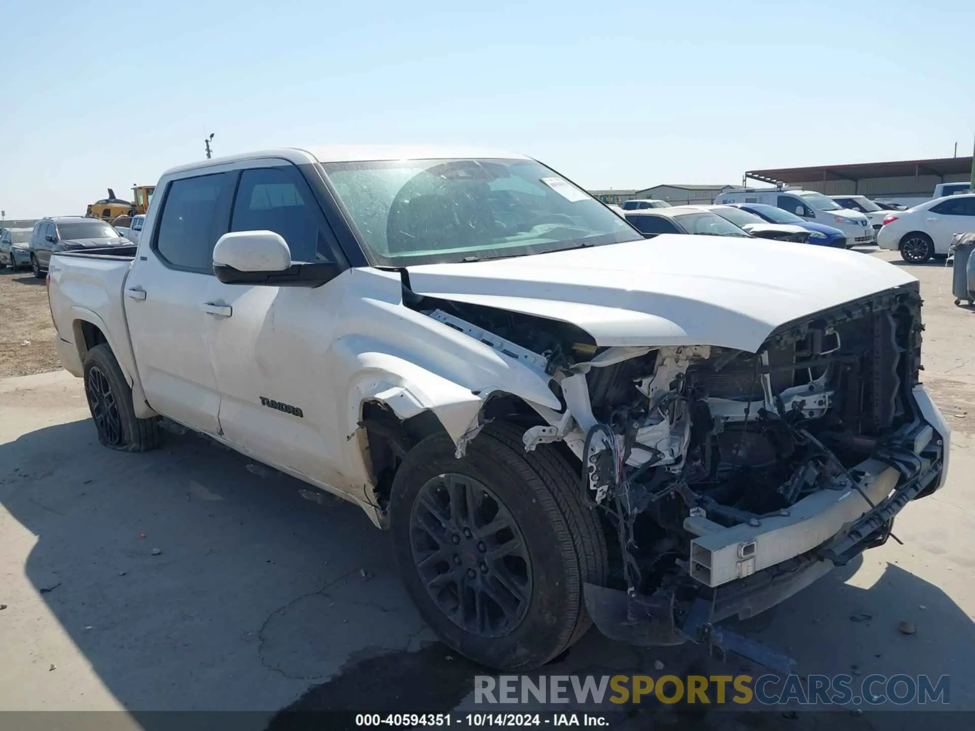 1 Photograph of a damaged car 5TFLA5ABXRX032871 TOYOTA TUNDRA 2024