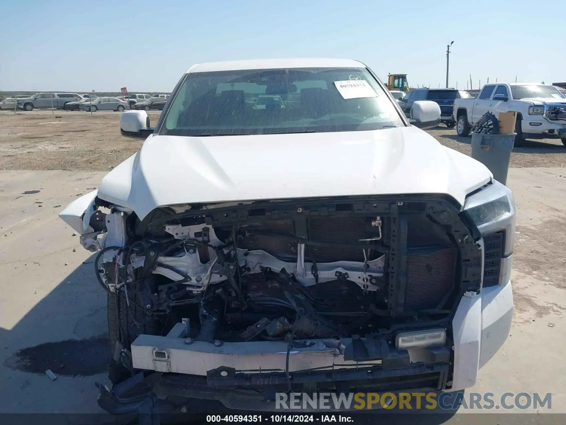 13 Photograph of a damaged car 5TFLA5ABXRX032871 TOYOTA TUNDRA 2024
