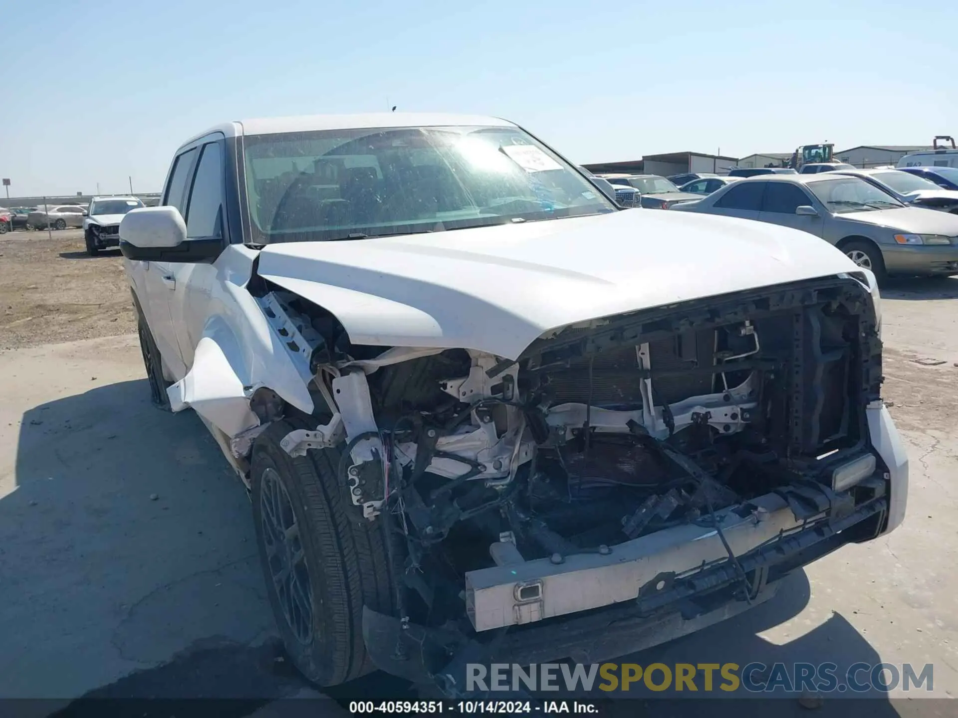 6 Photograph of a damaged car 5TFLA5ABXRX032871 TOYOTA TUNDRA 2024