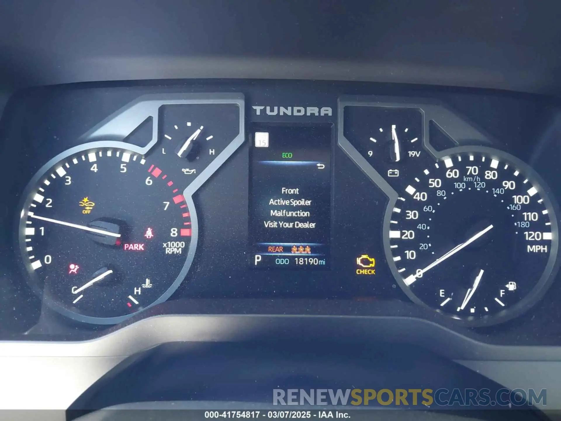 7 Фотография поврежденного автомобиля 5TFLA5DB0RX171418 TOYOTA TUNDRA 2024