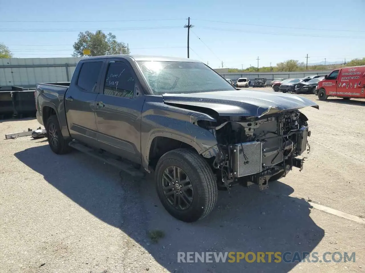 4 Photograph of a damaged car 5TFLA5DB9RX202245 TOYOTA TUNDRA 2024