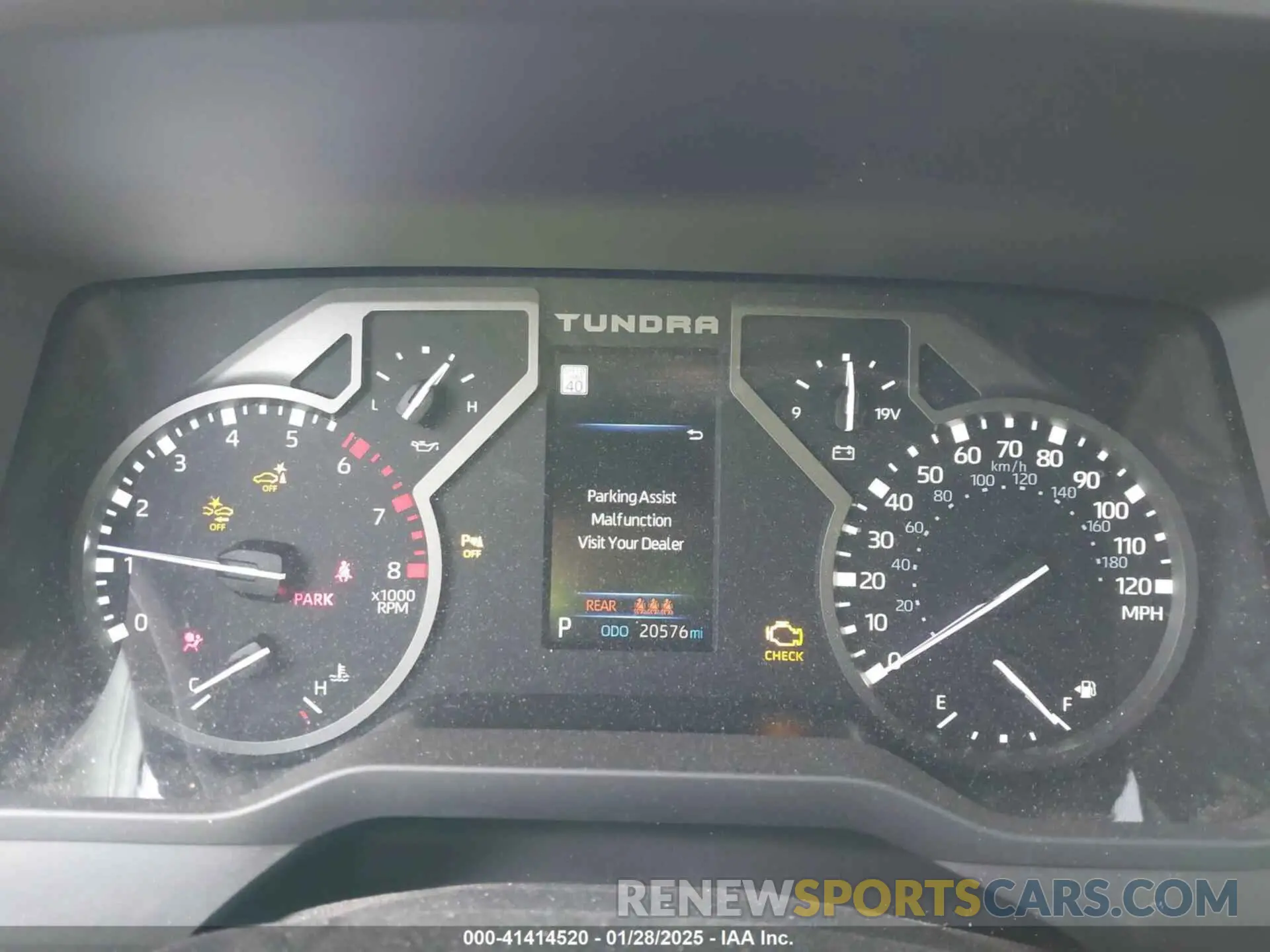 7 Фотография поврежденного автомобиля 5TFLA5EC0RX022983 TOYOTA TUNDRA 2024