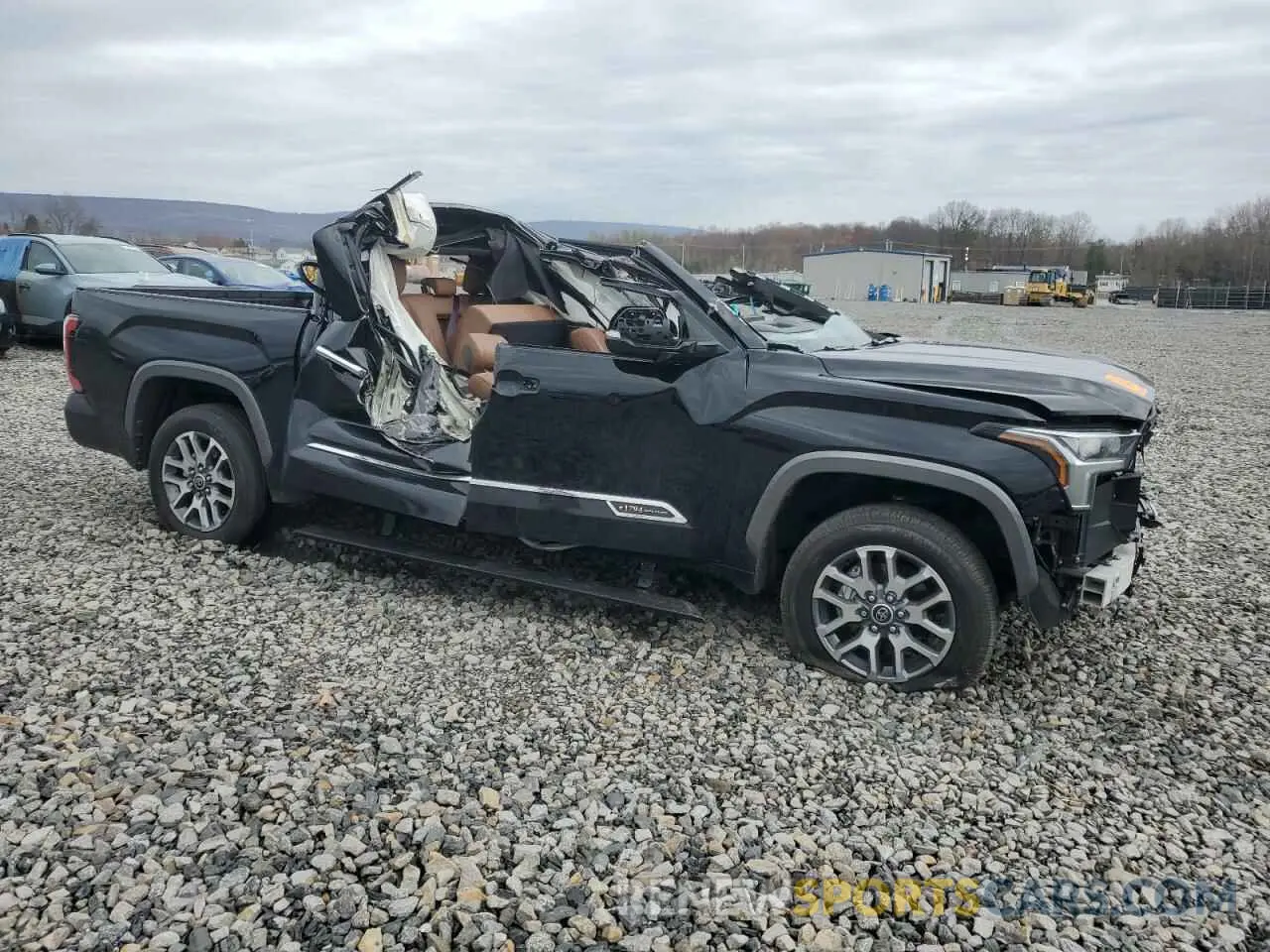4 Фотография поврежденного автомобиля 5TFMA5DB4RX185682 TOYOTA TUNDRA 2024