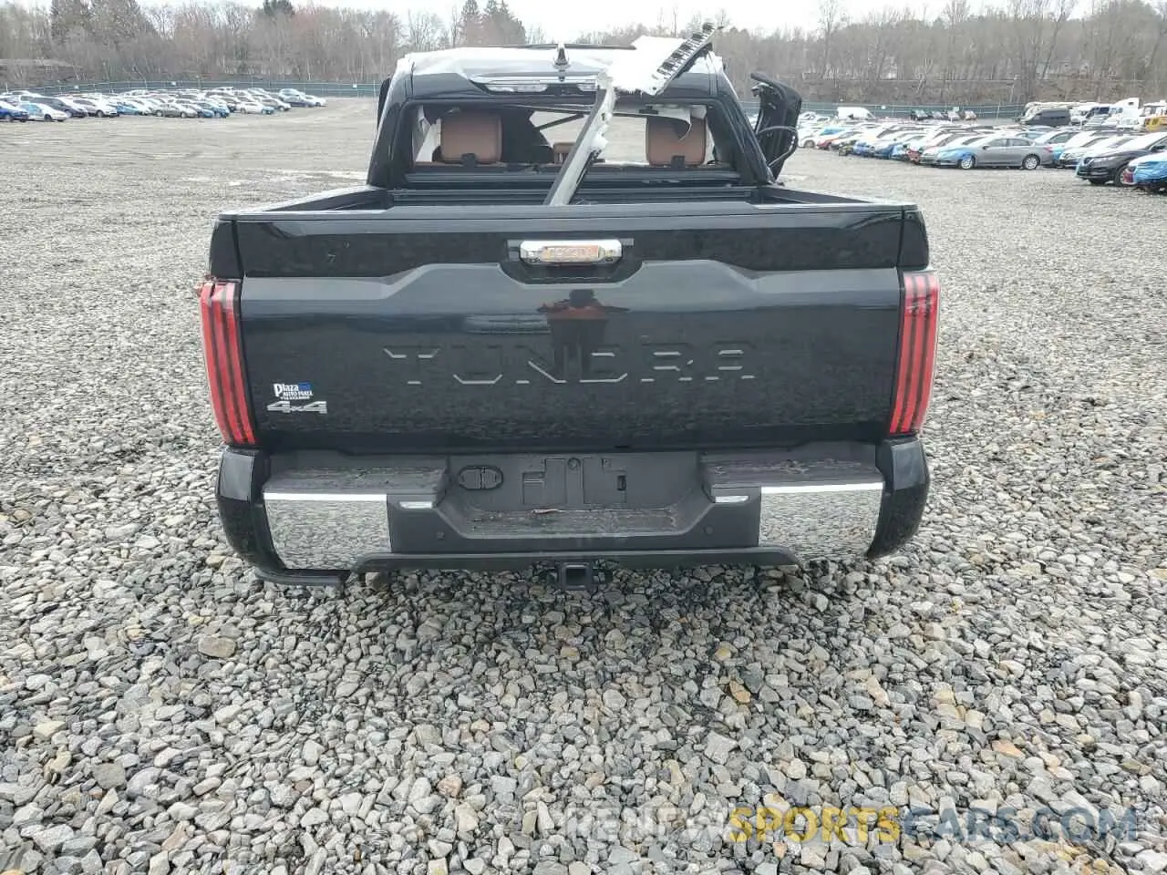6 Фотография поврежденного автомобиля 5TFMA5DB4RX185682 TOYOTA TUNDRA 2024