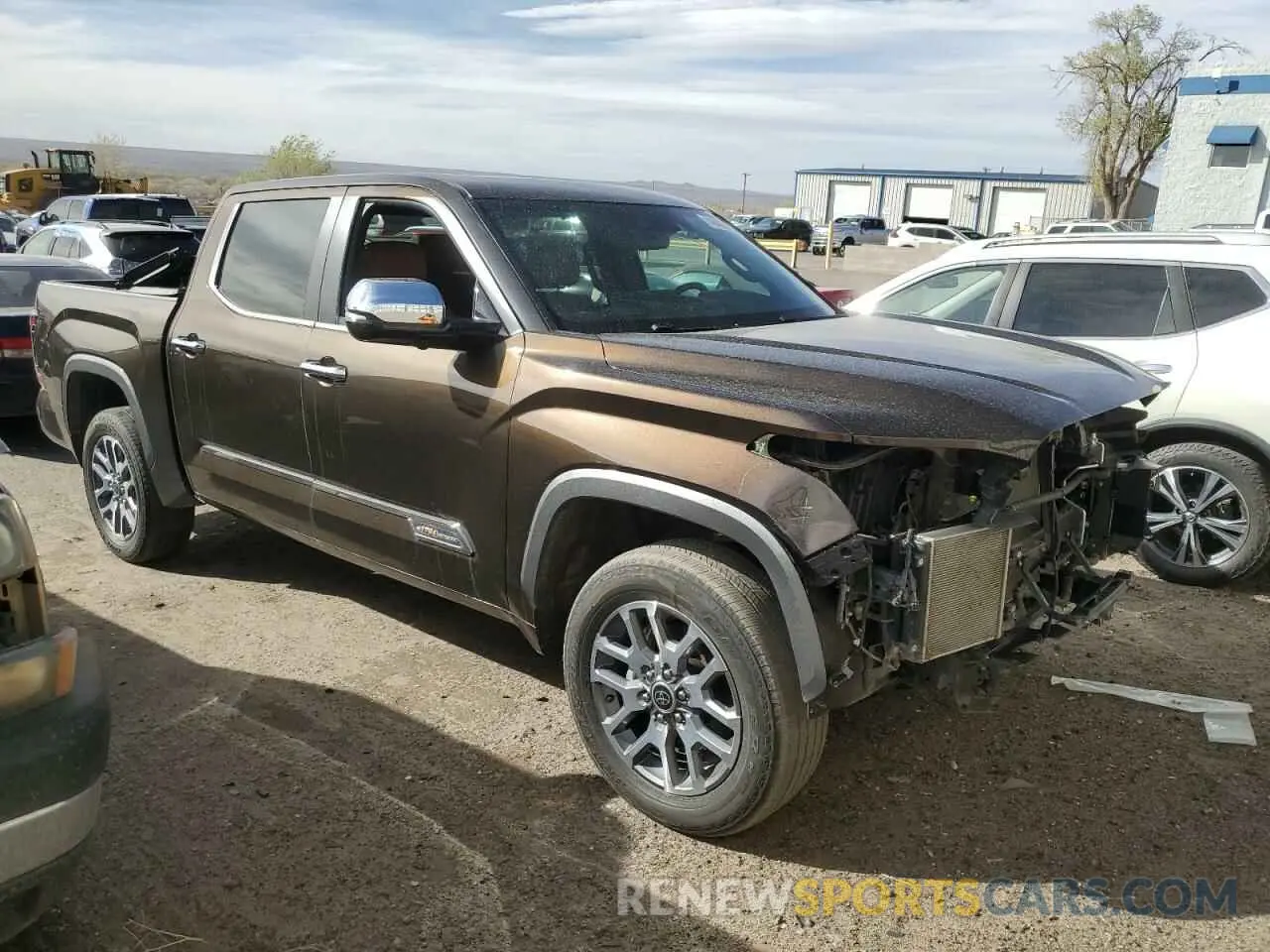 4 Photograph of a damaged car 5TFMA5DBXRX188084 TOYOTA TUNDRA 2024