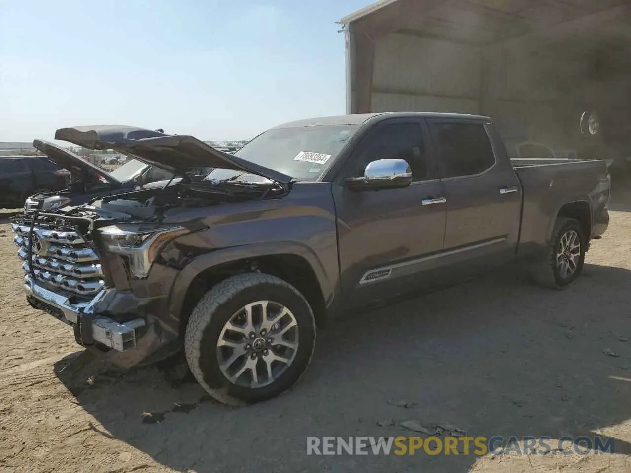 1 Photograph of a damaged car 5TFMA5ECXRX021876 TOYOTA TUNDRA 2024