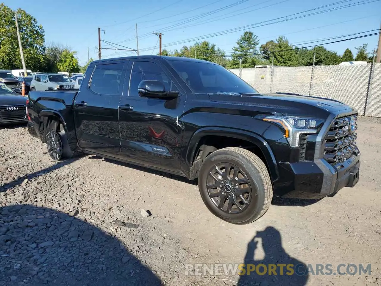 4 Photograph of a damaged car 5TFNC5DB2RX059979 TOYOTA TUNDRA 2024