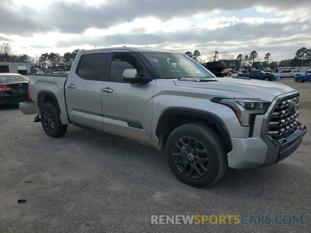 4 Фотография поврежденного автомобиля 5TFNC5DB6RX060049 TOYOTA TUNDRA 2024
