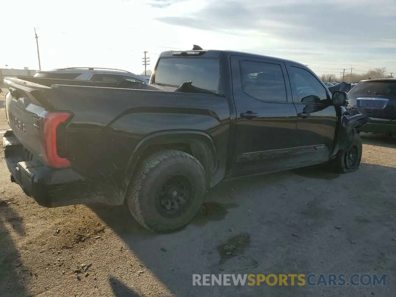 3 Photograph of a damaged car 5TFNC5DBXRX076030 TOYOTA TUNDRA 2024