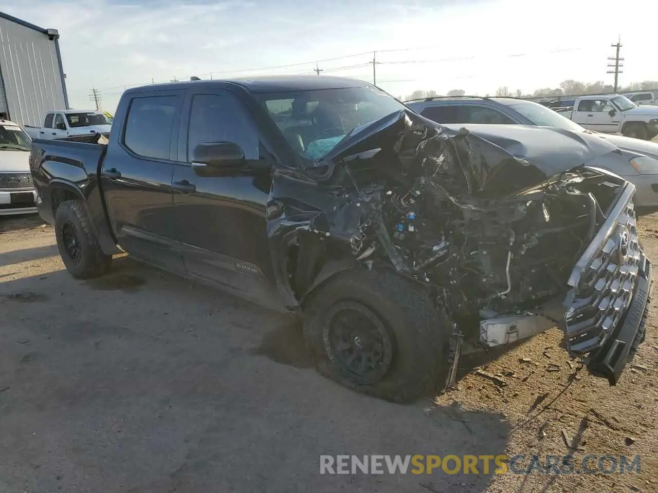 4 Photograph of a damaged car 5TFNC5DBXRX076030 TOYOTA TUNDRA 2024