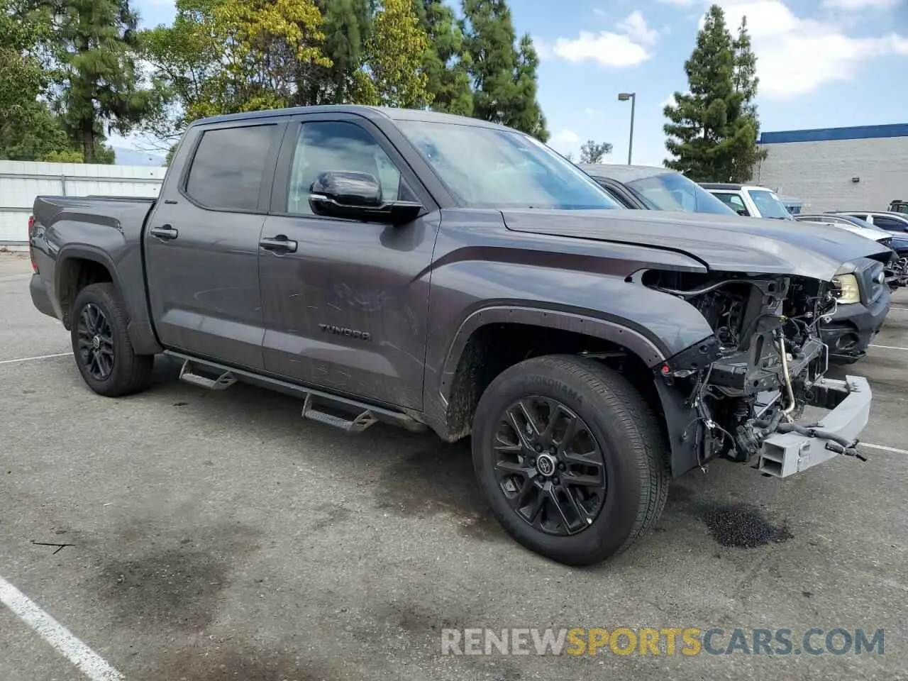 4 Фотография поврежденного автомобиля 5TFWA5DB0RX193643 TOYOTA TUNDRA 2024