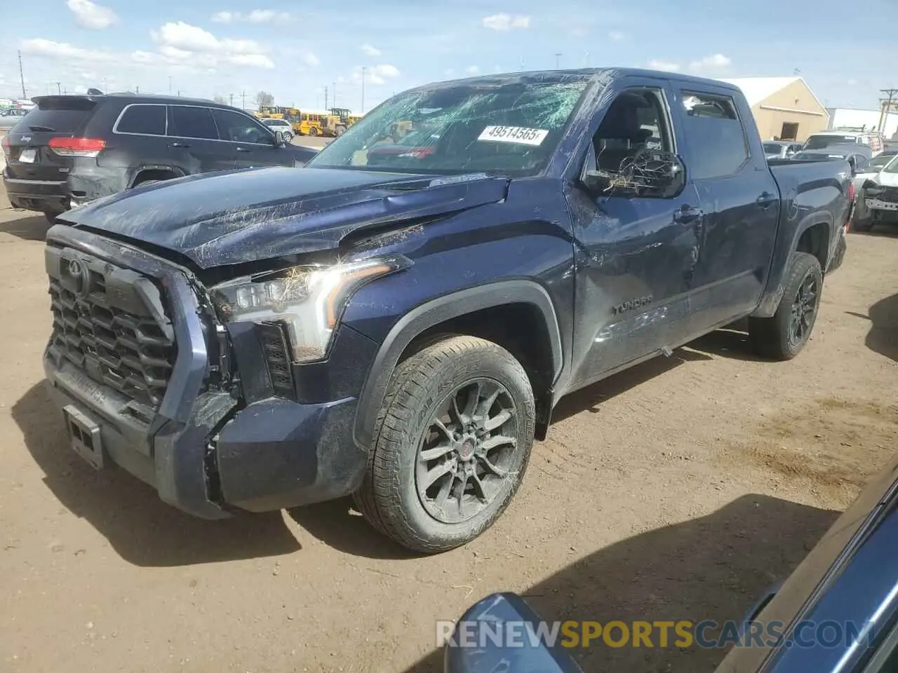 1 Photograph of a damaged car 5TFWC5DB0RX043722 TOYOTA TUNDRA 2024