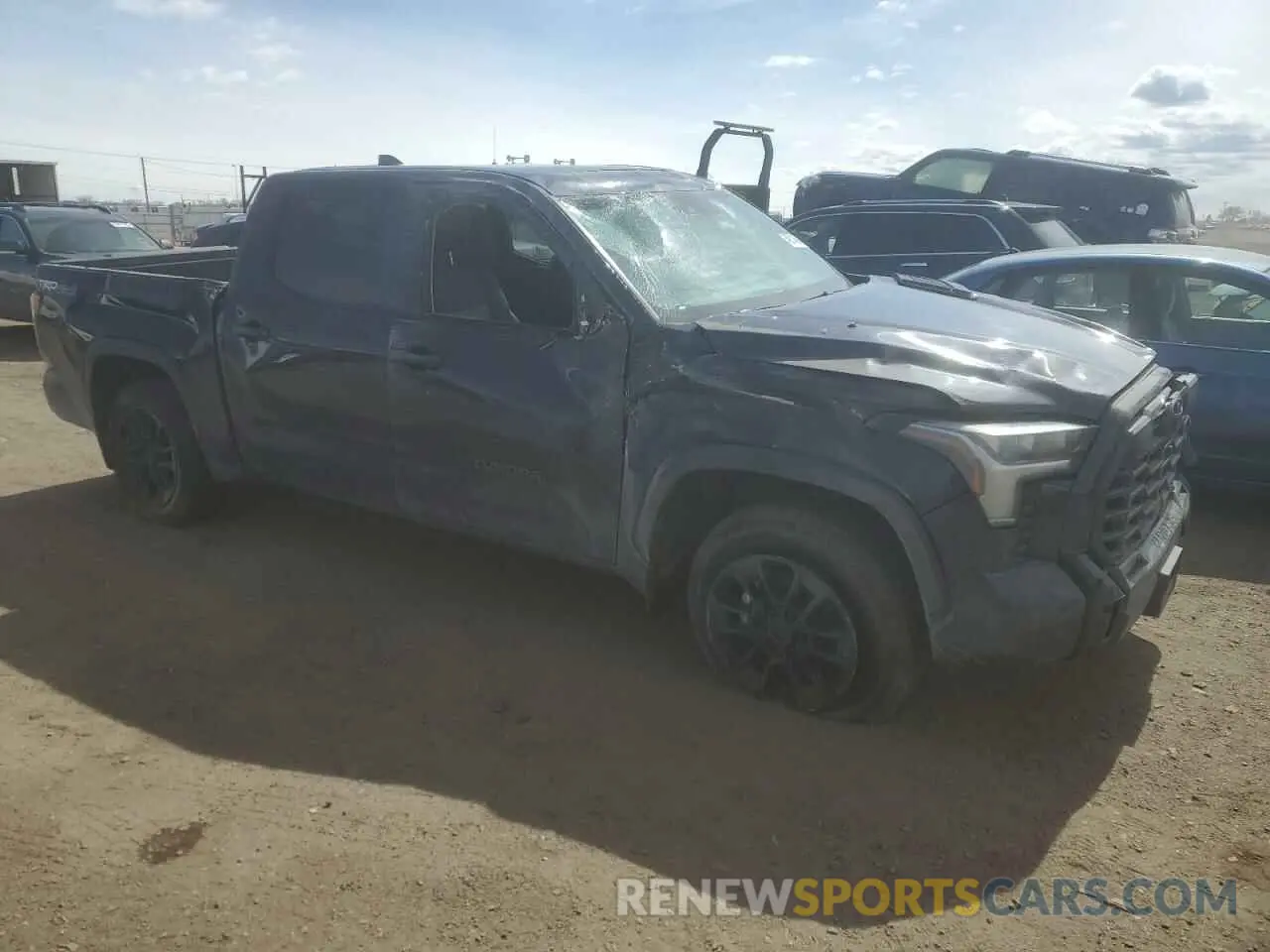 4 Photograph of a damaged car 5TFWC5DB0RX043722 TOYOTA TUNDRA 2024