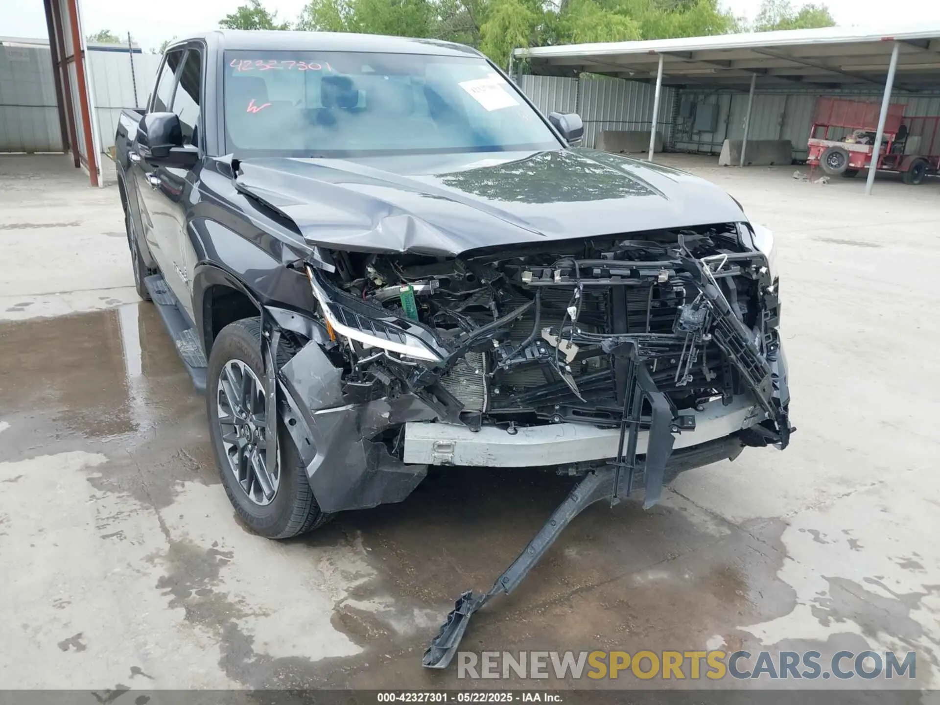 6 Photograph of a damaged car 5TFJA5DB3SX245153 TOYOTA TUNDRA 2025