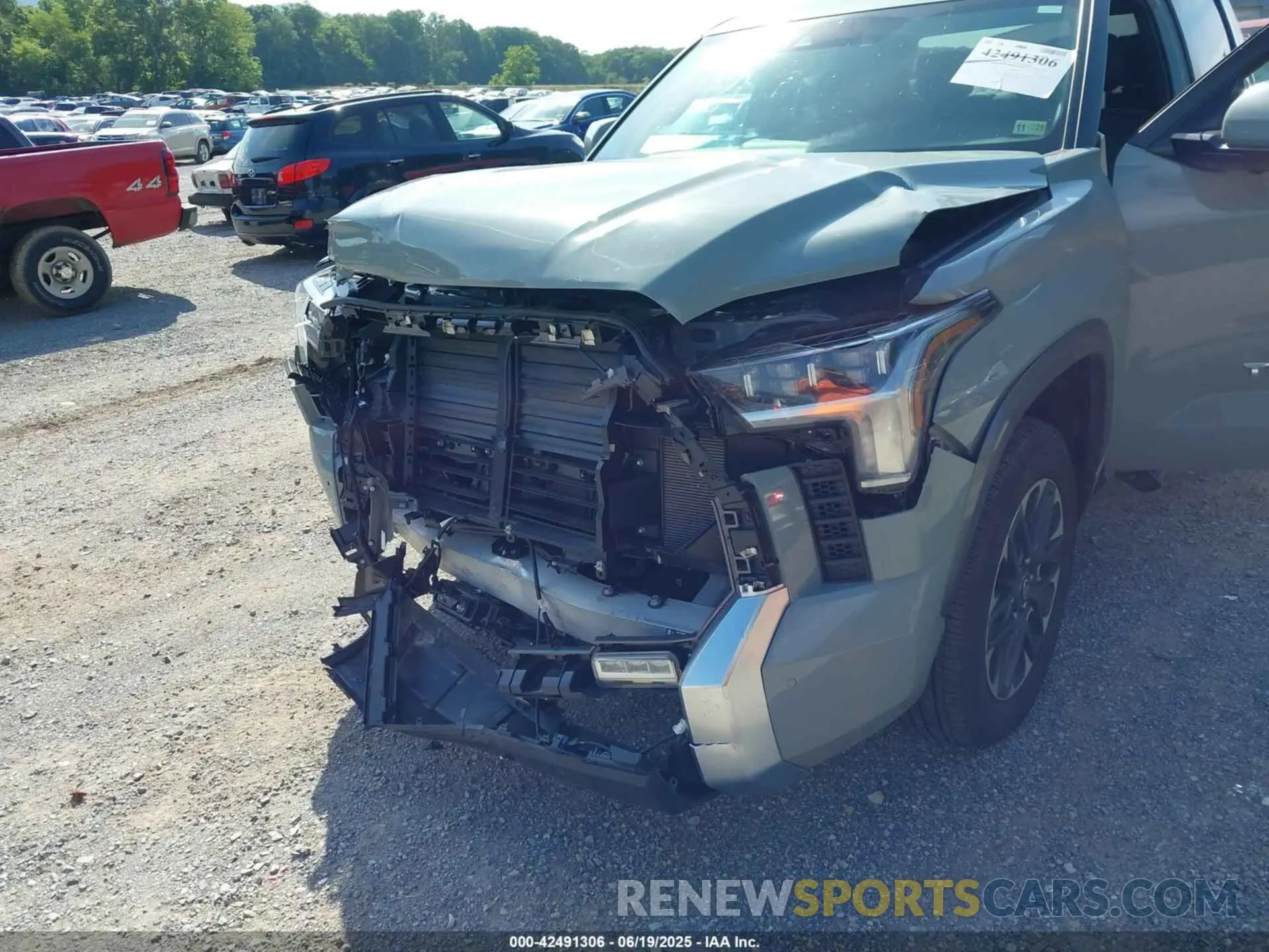 6 Photograph of a damaged car 5TFJA5DB8SX258142 TOYOTA TUNDRA 2025