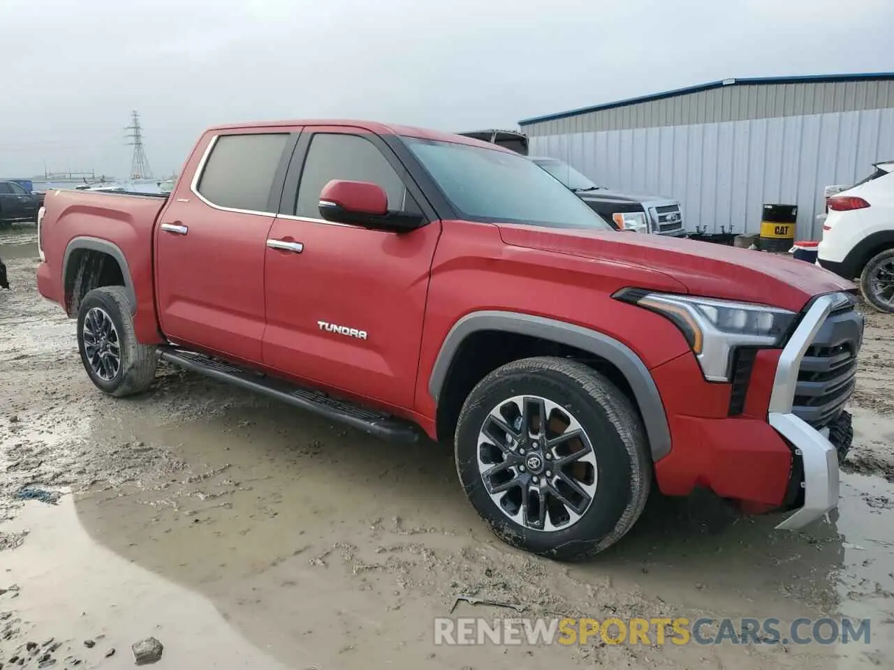 4 Фотография поврежденного автомобиля 5TFJA5DBXSX274391 TOYOTA TUNDRA 2025