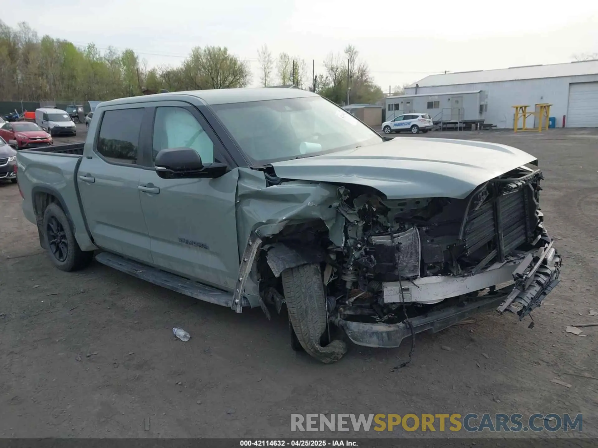 1 Photograph of a damaged car 5TFLA5DB0SX253526 TOYOTA TUNDRA 2025