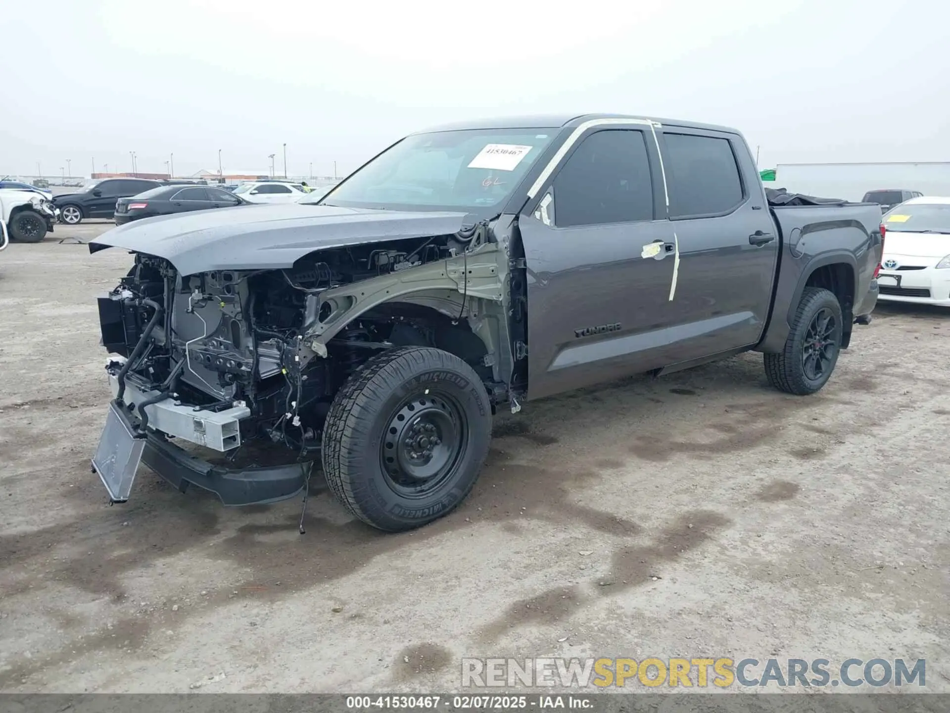 2 Photograph of a damaged car 5TFLA5DB0SX255714 TOYOTA TUNDRA 2025