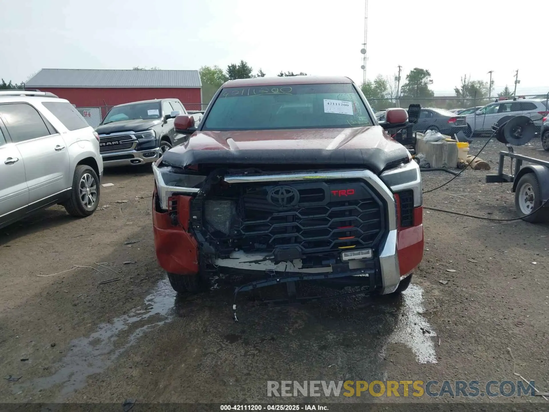 6 Photograph of a damaged car 5TFLA5DB3SX238597 TOYOTA TUNDRA 2025