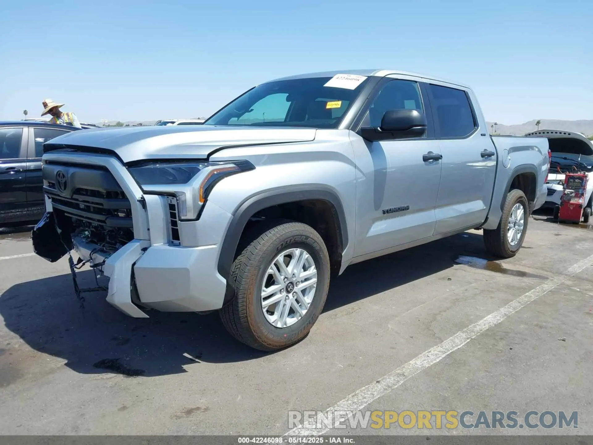 2 Photograph of a damaged car 5TFLA5DB5SX297358 TOYOTA TUNDRA 2025