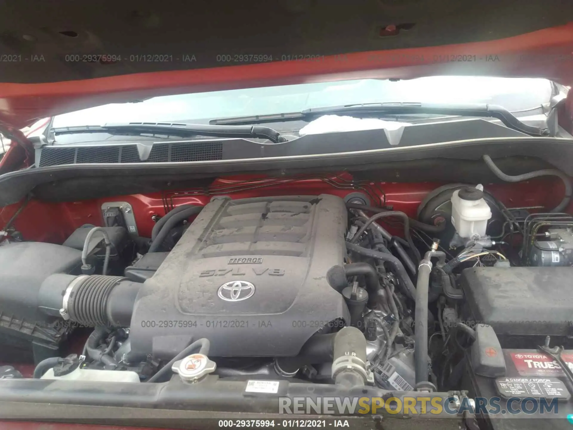 10 Photograph of a damaged car 5TFEY5F11KX252619 TOYOTA TUNDRA 2WD 2019
