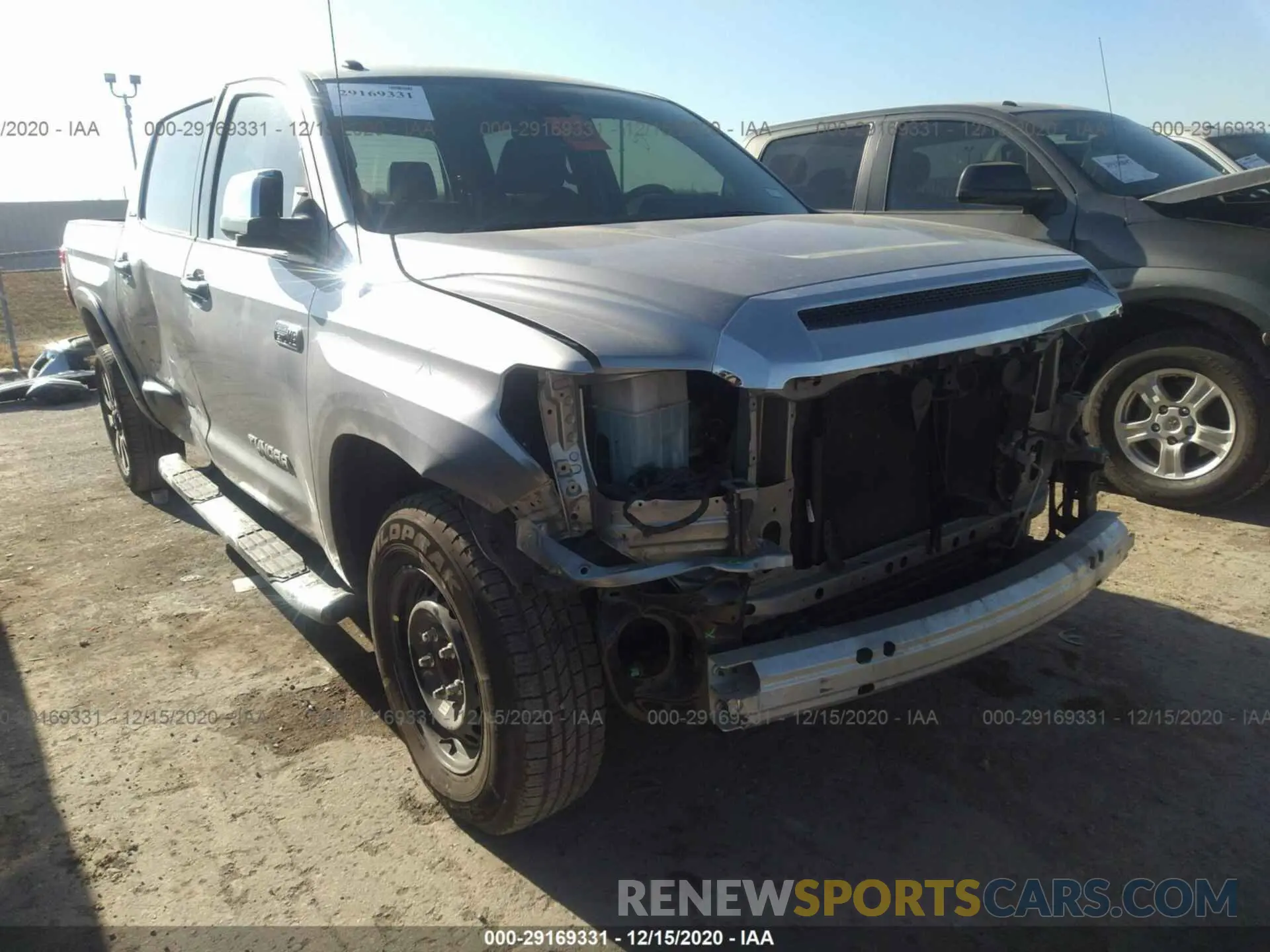 6 Photograph of a damaged car 5TFFY5F10KX253314 TOYOTA TUNDRA 2WD 2019