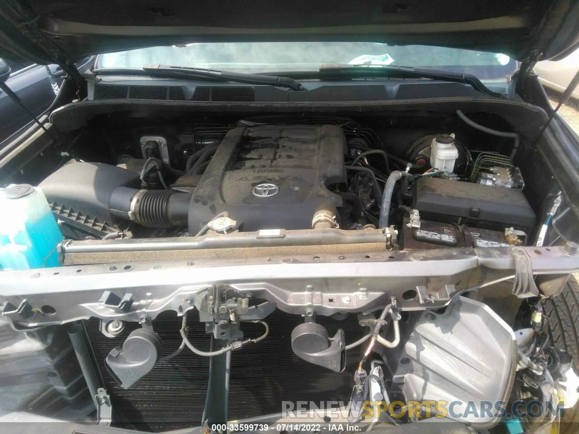 10 Photograph of a damaged car 5TFRM5F19KX140891 TOYOTA TUNDRA 2WD 2019