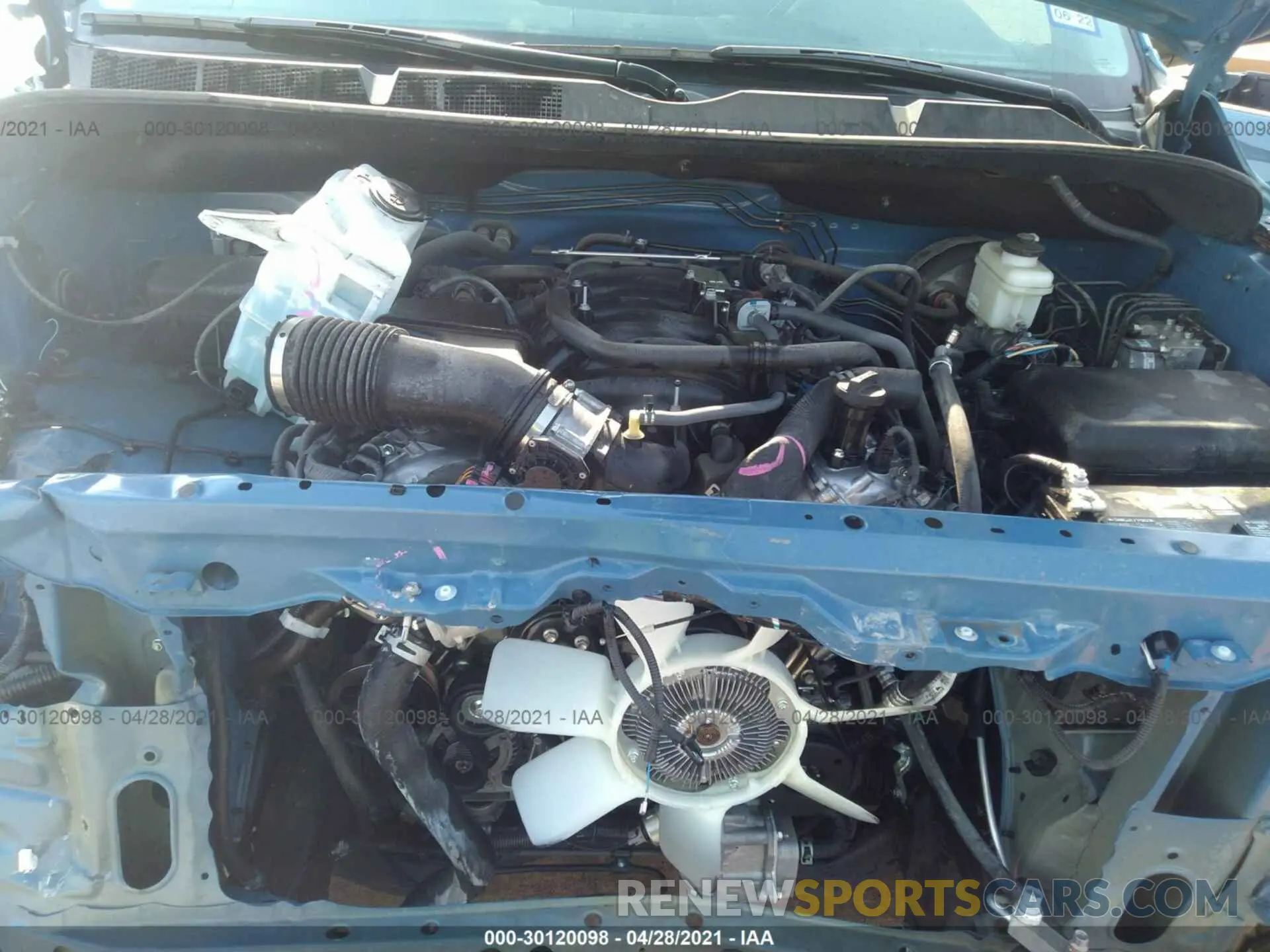 10 Photograph of a damaged car 5TFEY5F16LX269059 TOYOTA TUNDRA 2WD 2020