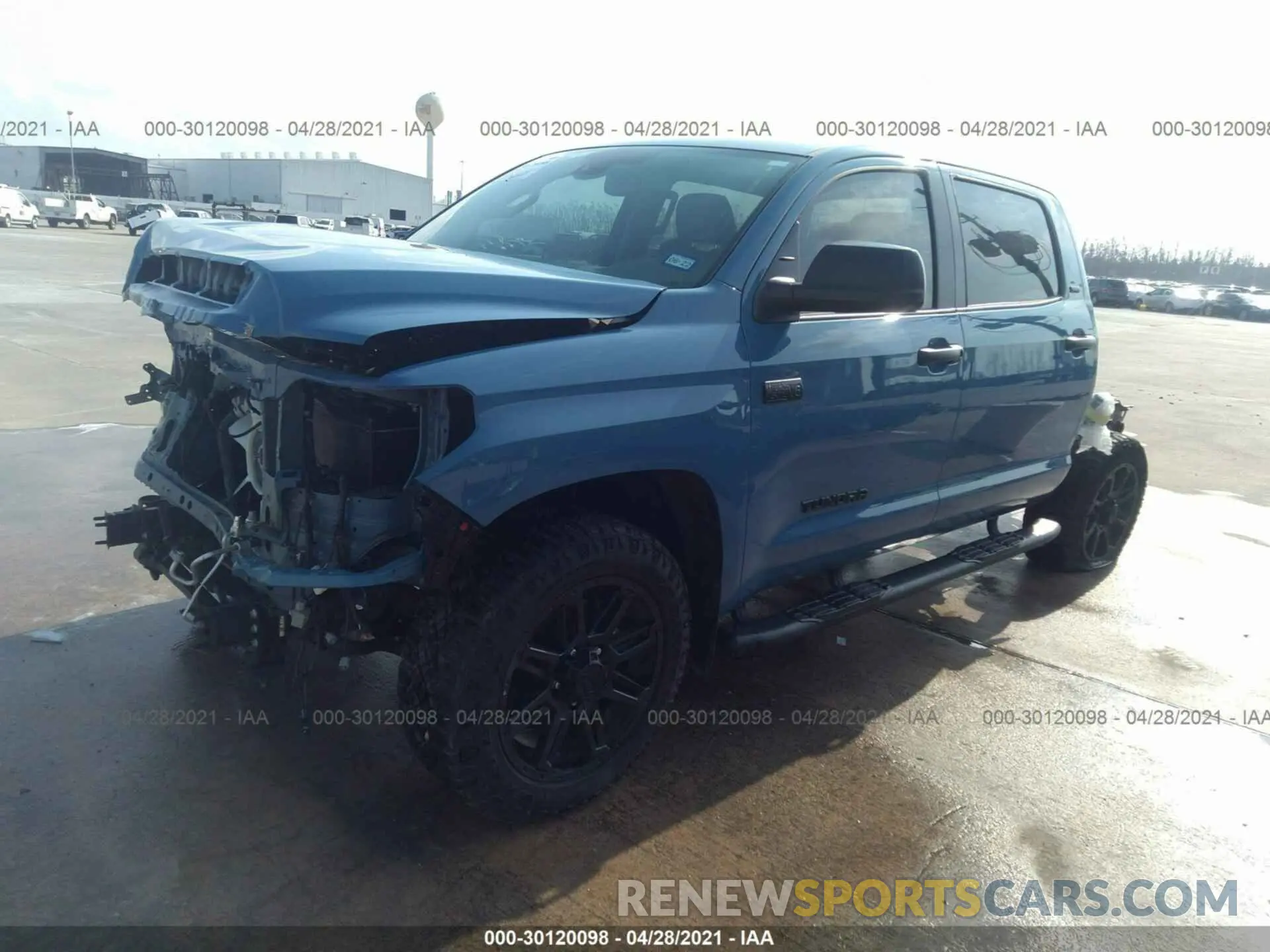 2 Photograph of a damaged car 5TFEY5F16LX269059 TOYOTA TUNDRA 2WD 2020