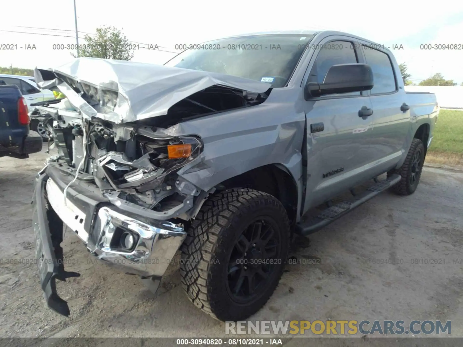 2 Photograph of a damaged car 5TFEY5F15MX273007 TOYOTA TUNDRA 2WD 2021