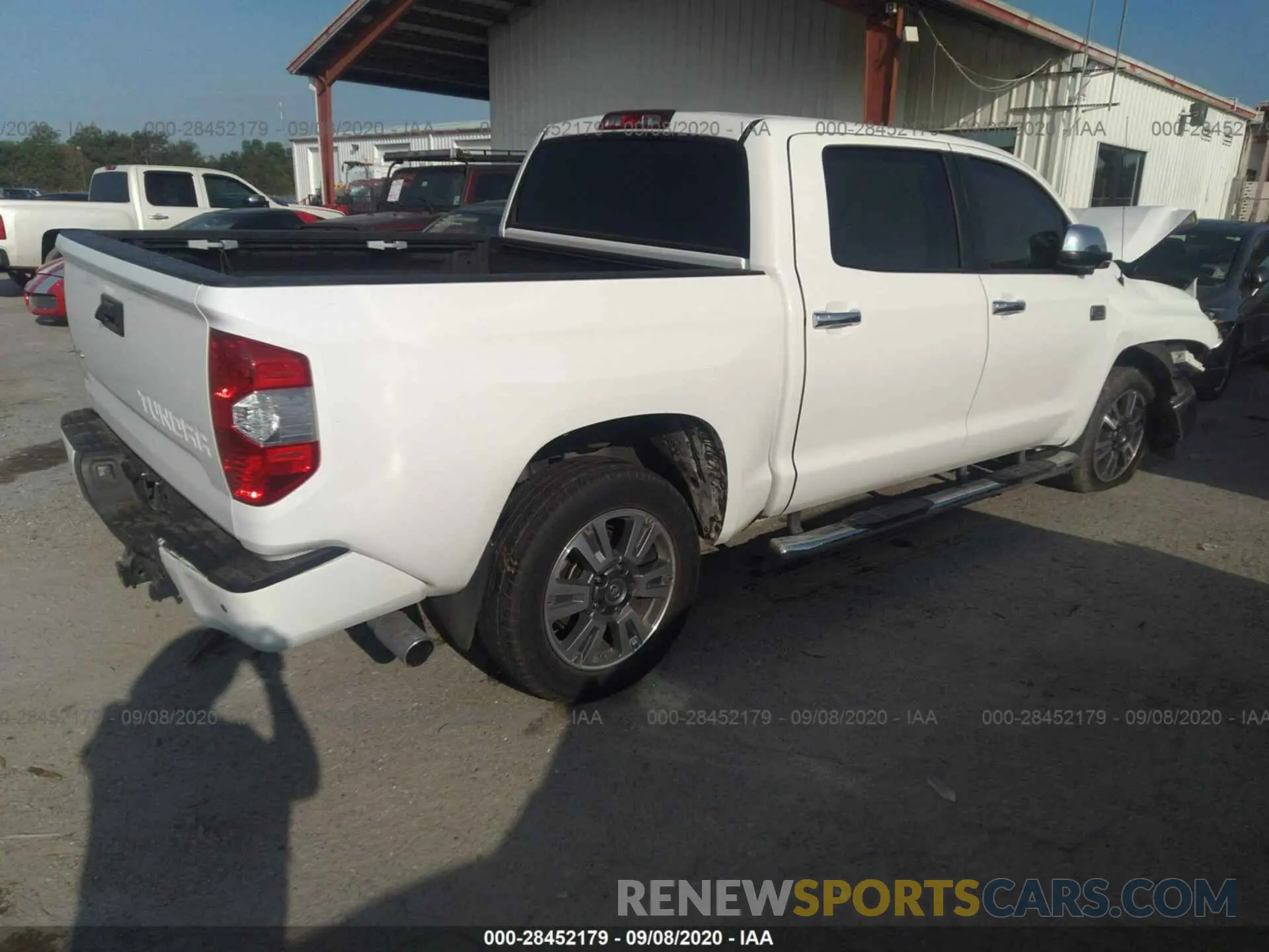 4 Photograph of a damaged car 5TFAY5F18KX849720 TOYOTA TUNDRA 4WD 2019