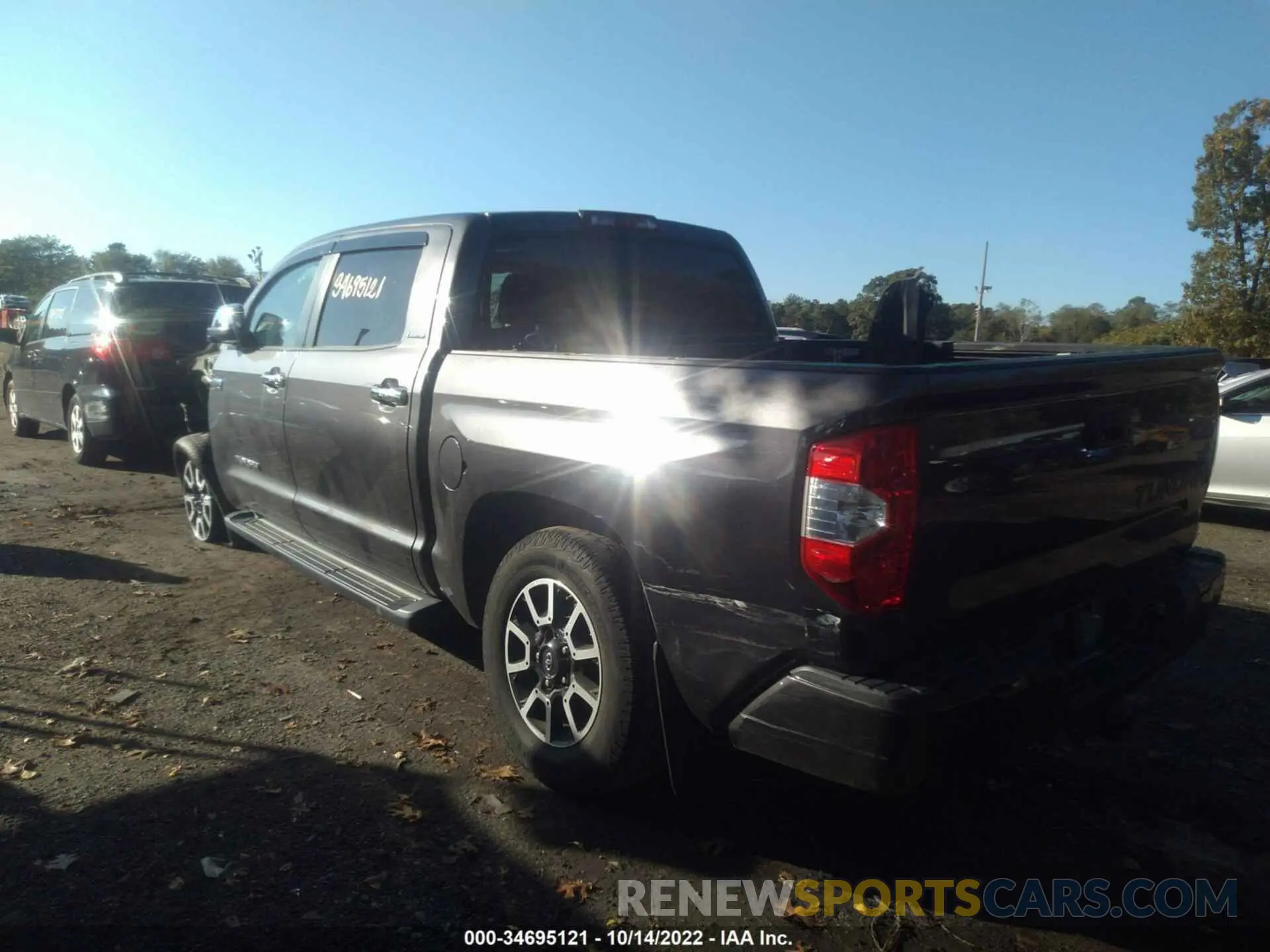 3 Photograph of a damaged car 5TFHY5F16KX816701 TOYOTA TUNDRA 4WD 2019