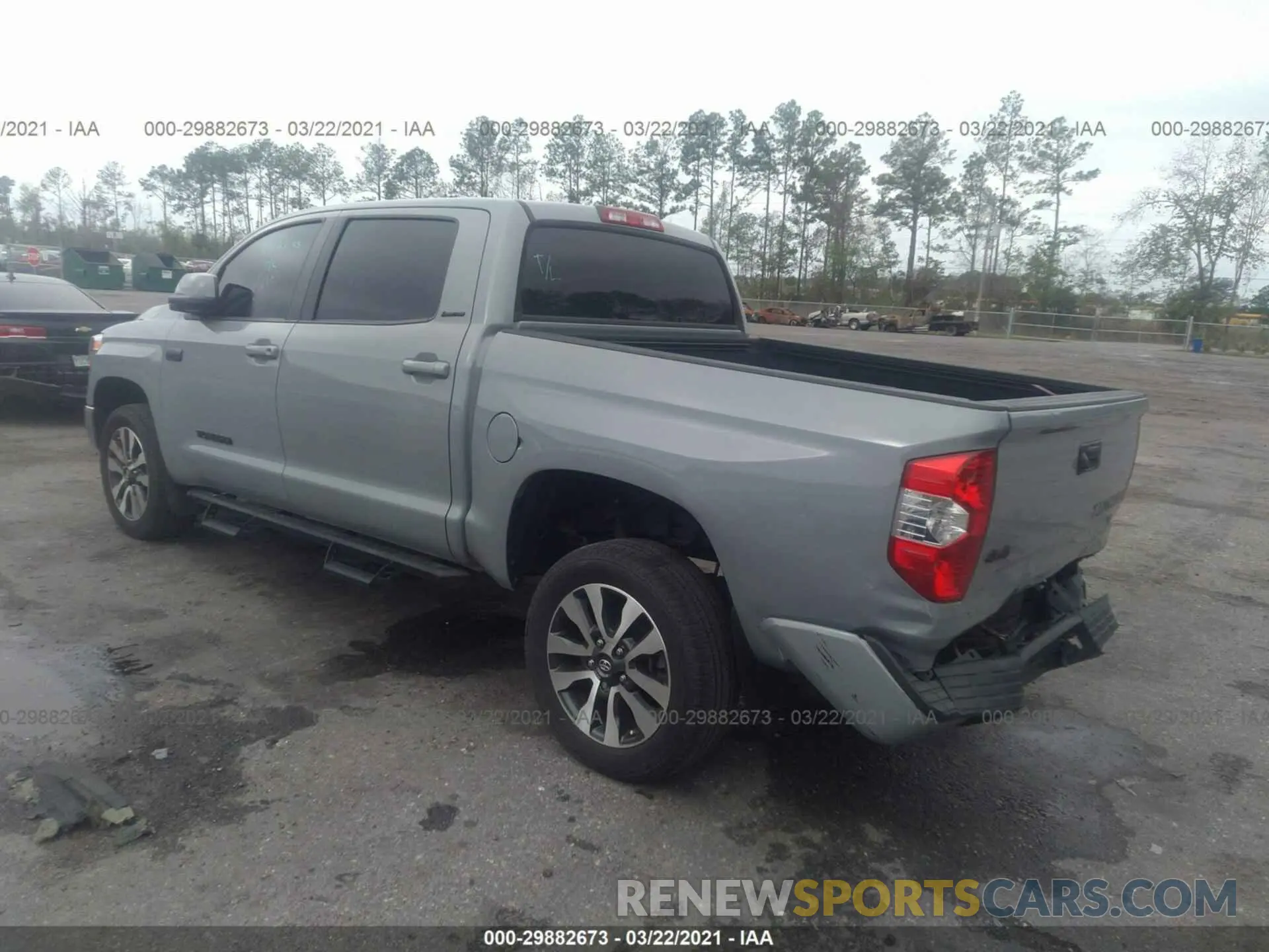 3 Photograph of a damaged car 5TFHY5F1XKX808004 TOYOTA TUNDRA 4WD 2019