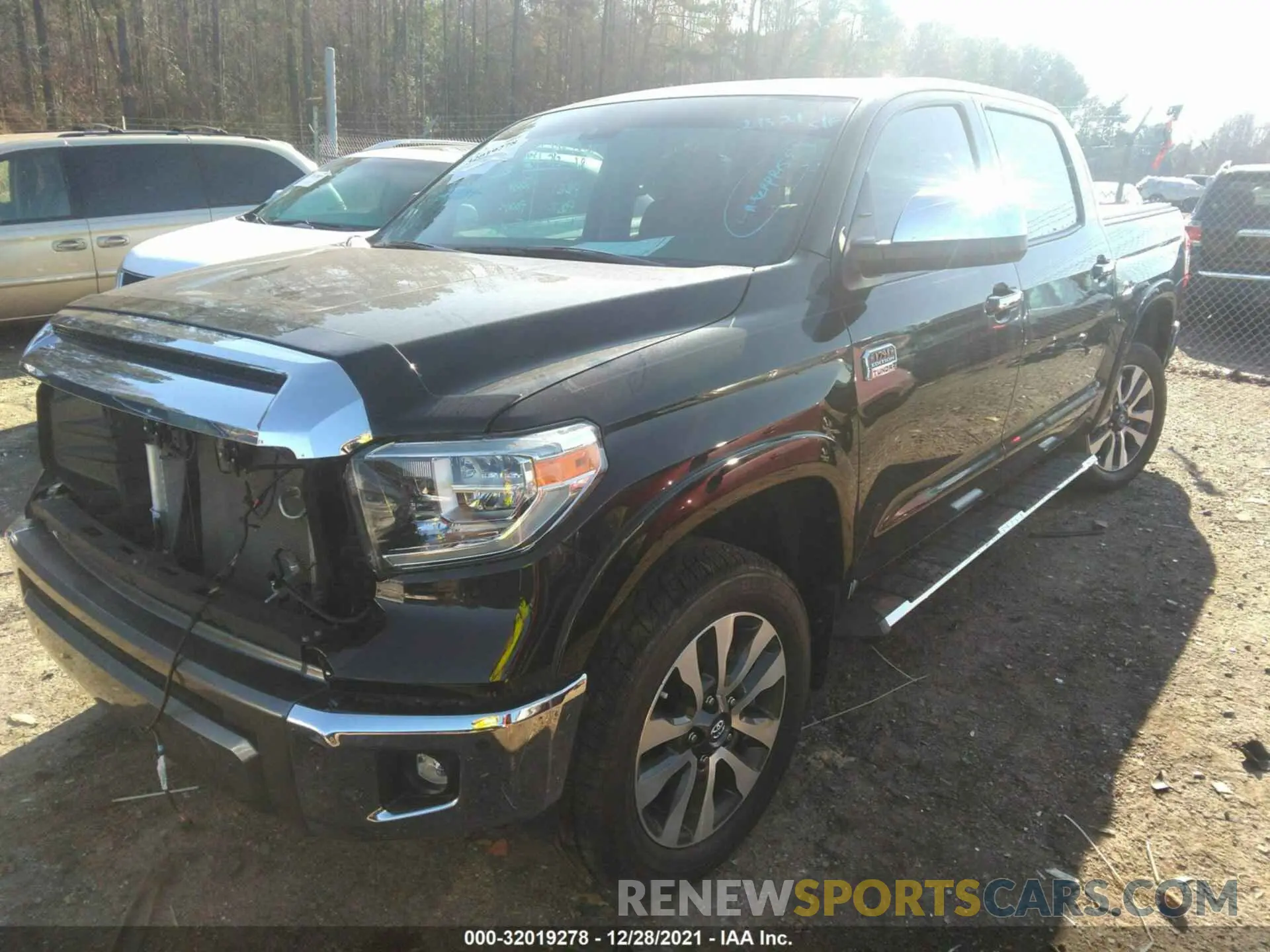 2 Photograph of a damaged car 5TFAY5F10LX913119 TOYOTA TUNDRA 4WD 2020