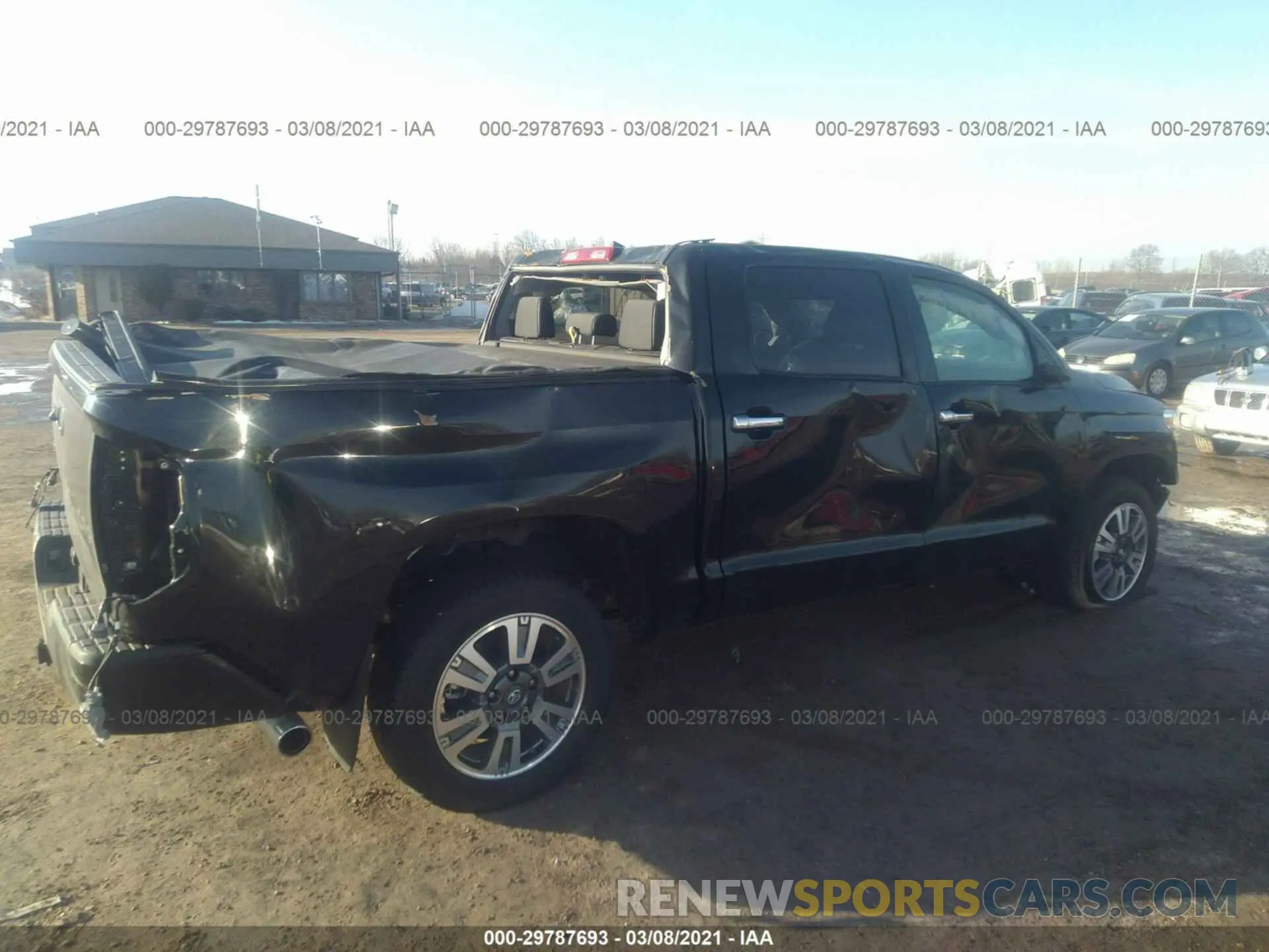 6 Photograph of a damaged car 5TFAY5F14LX931834 TOYOTA TUNDRA 4WD 2020