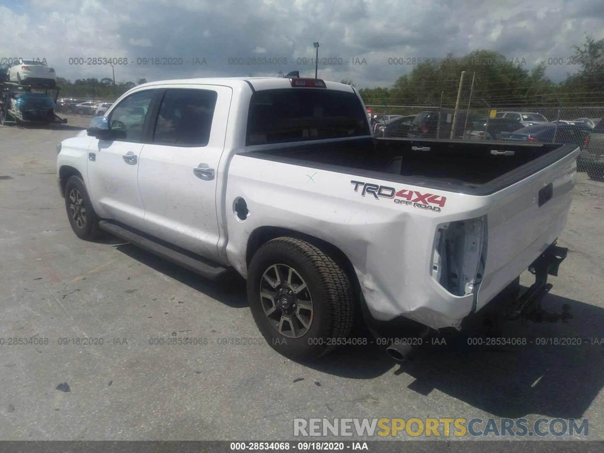 3 Photograph of a damaged car 5TFAY5F16LX936887 TOYOTA TUNDRA 4WD 2020