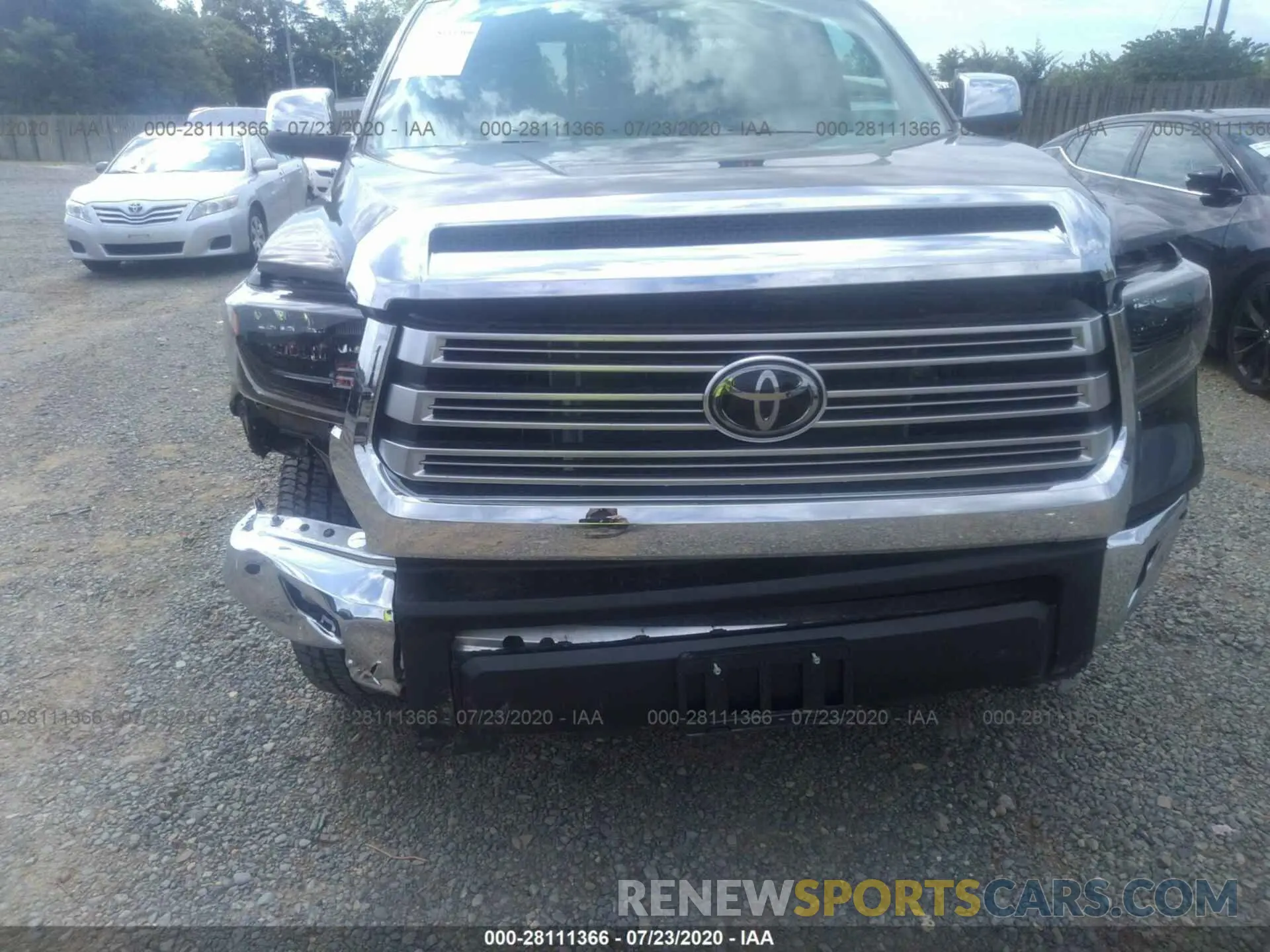 6 Photograph of a damaged car 5TFBY5F18LX892637 TOYOTA TUNDRA 4WD 2020