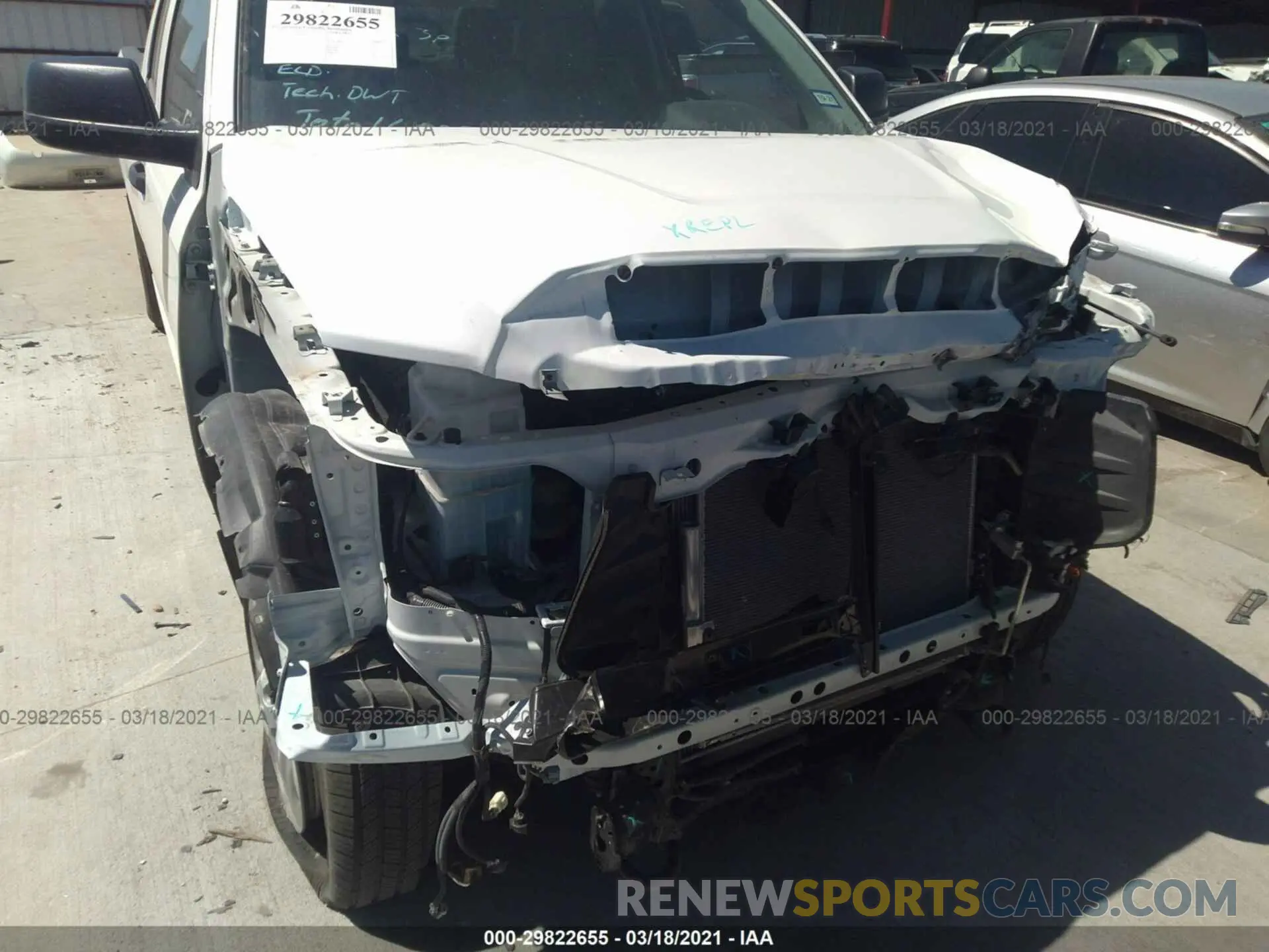 6 Photograph of a damaged car 5TFCY5F17LX025704 TOYOTA TUNDRA 4WD 2020