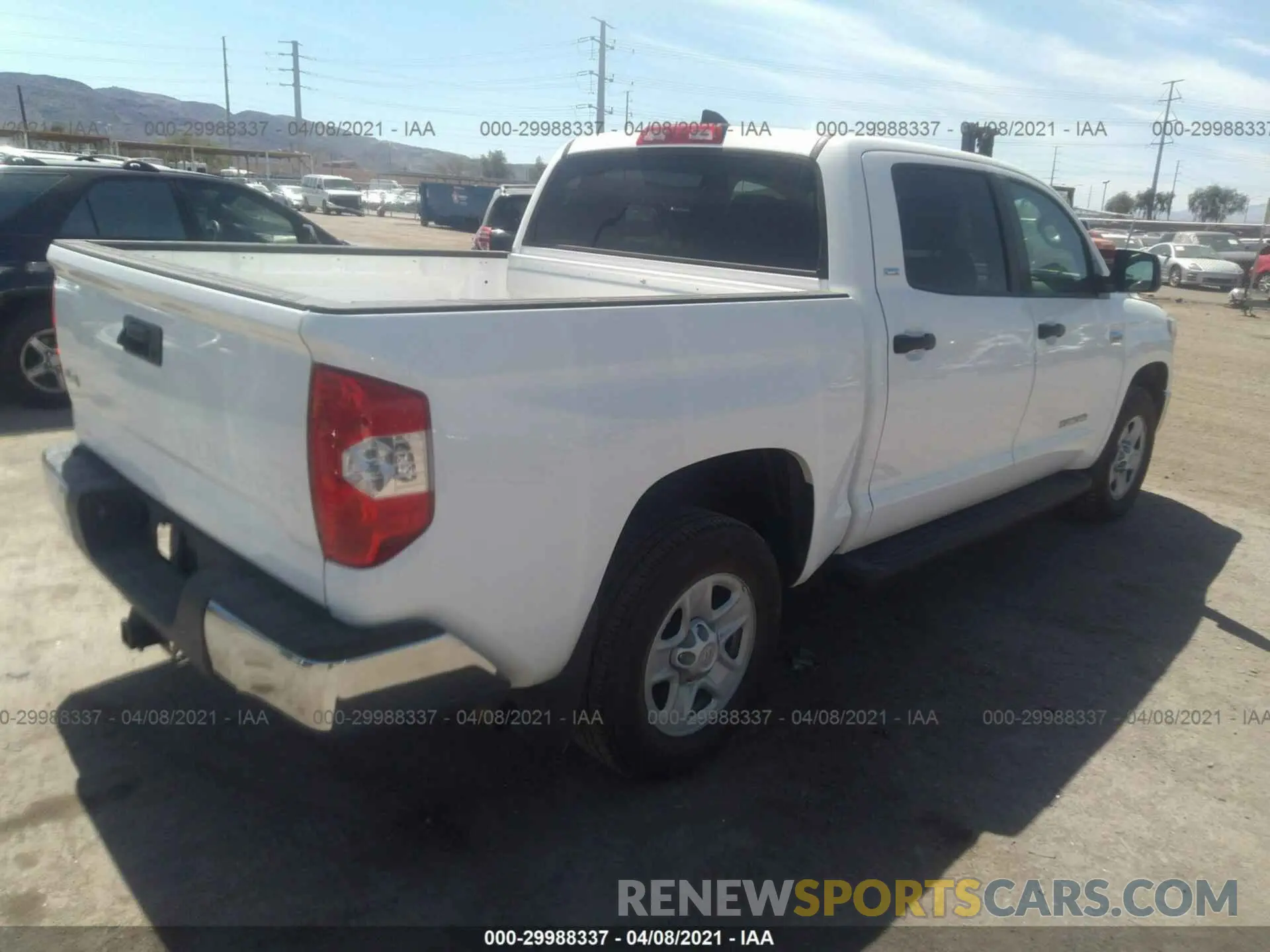 4 Photograph of a damaged car 5TFDY5F12LX914219 TOYOTA TUNDRA 4WD 2020