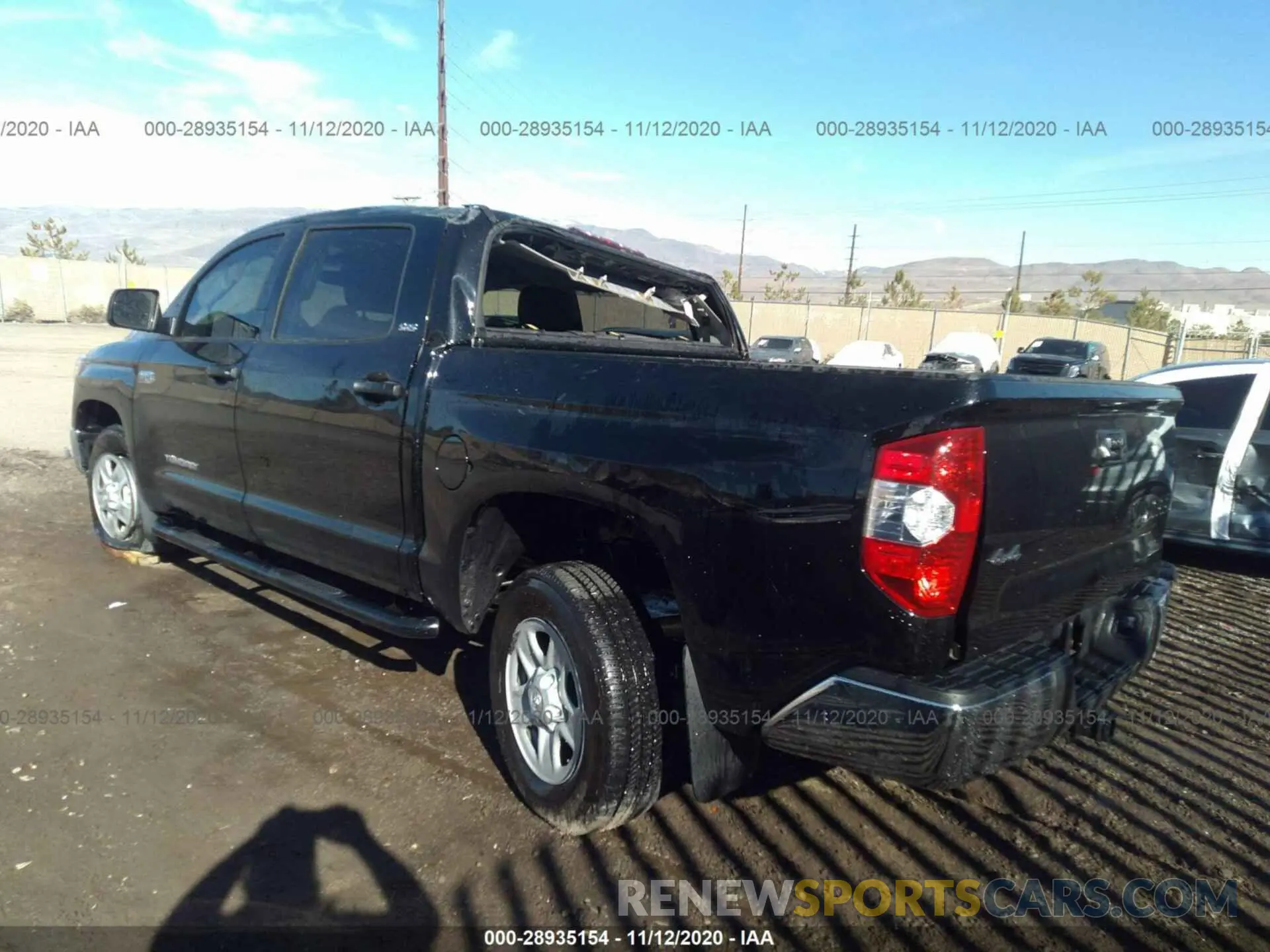 3 Photograph of a damaged car 5TFDY5F12LX939959 TOYOTA TUNDRA 4WD 2020