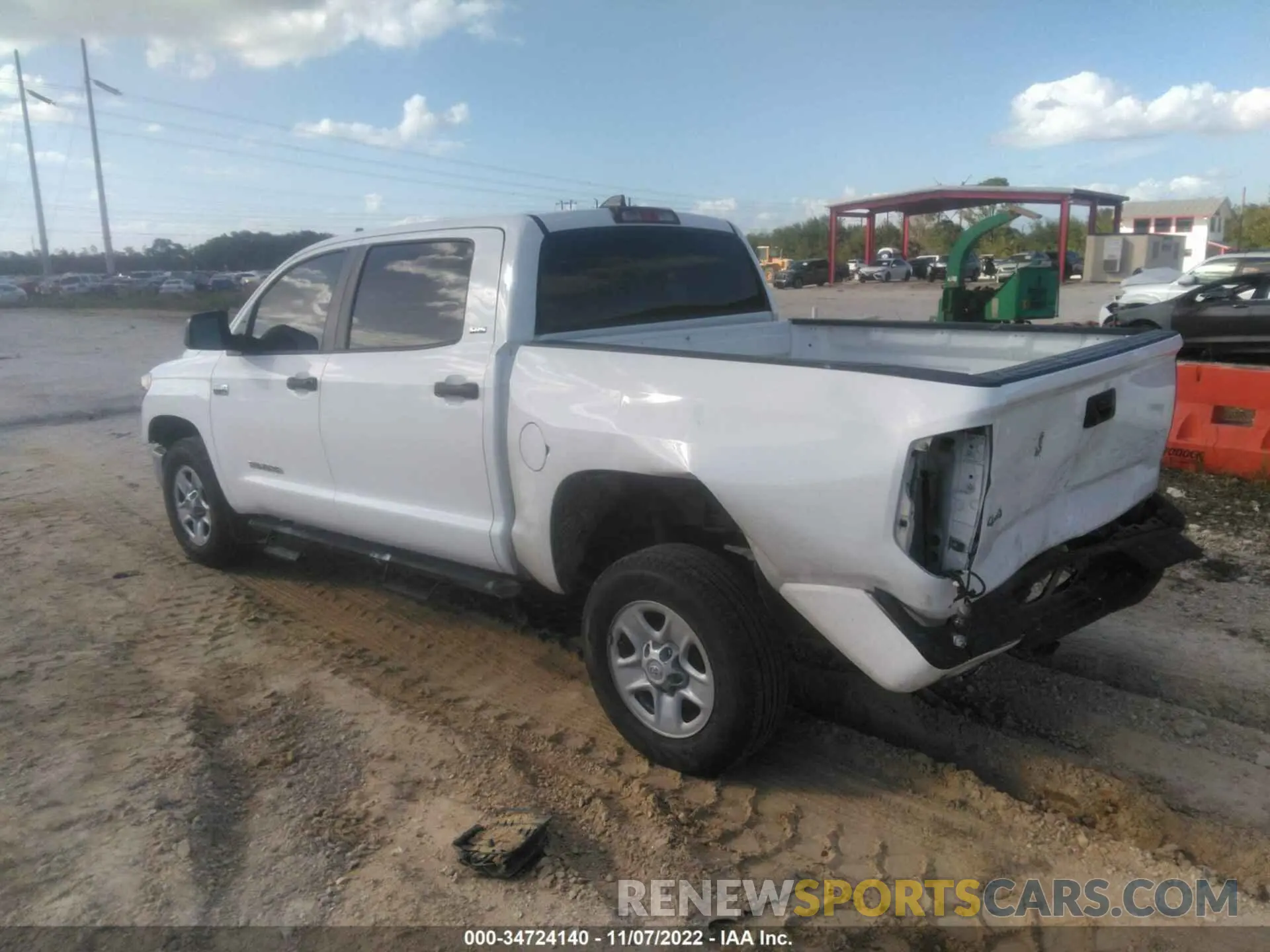 3 Photograph of a damaged car 5TFDY5F15LX933394 TOYOTA TUNDRA 4WD 2020