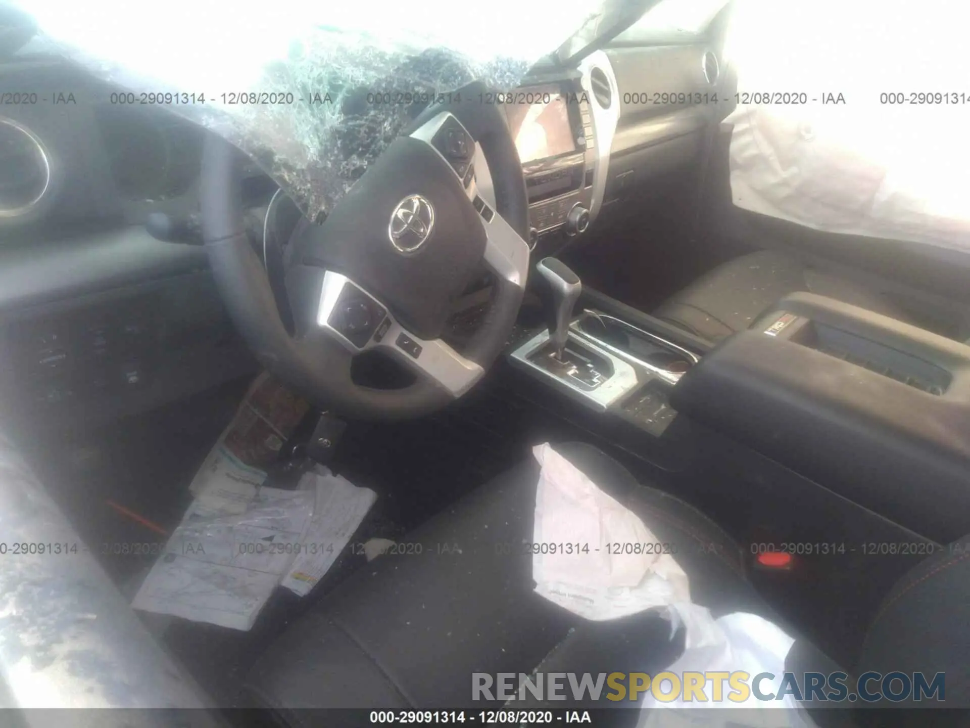 5 Photograph of a damaged car 5TFDY5F18LX870629 TOYOTA TUNDRA 4WD 2020