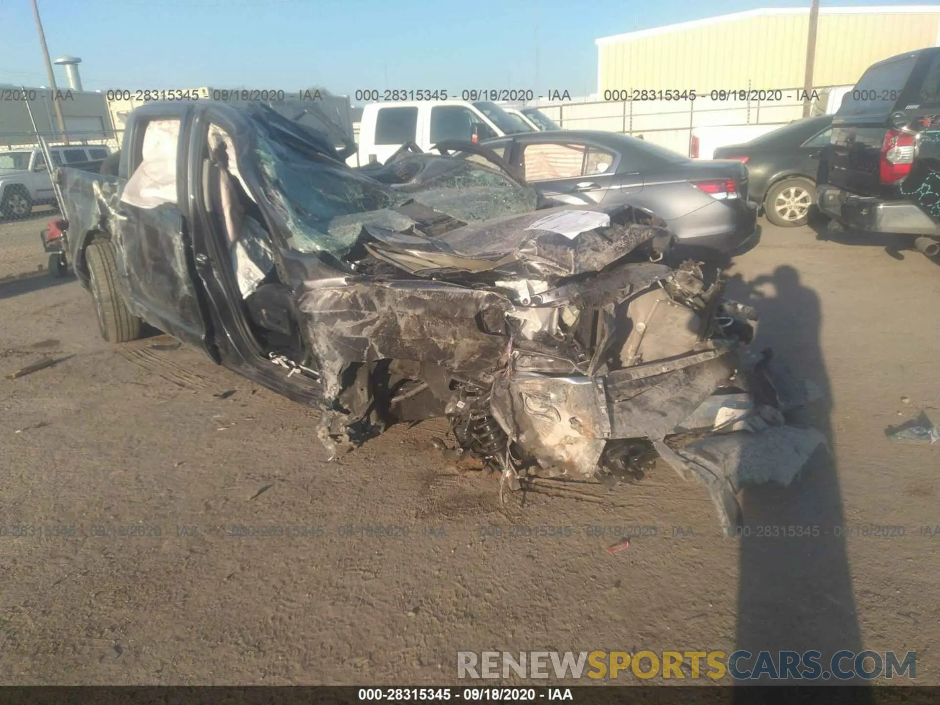 11 Photograph of a damaged car 5TFHY5F1XLX945588 TOYOTA TUNDRA 4WD 2020