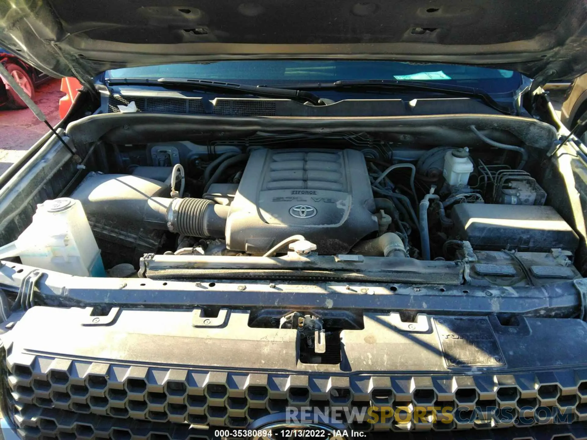 10 Photograph of a damaged car 5TFDY5F12MX014700 TOYOTA TUNDRA 4WD 2021
