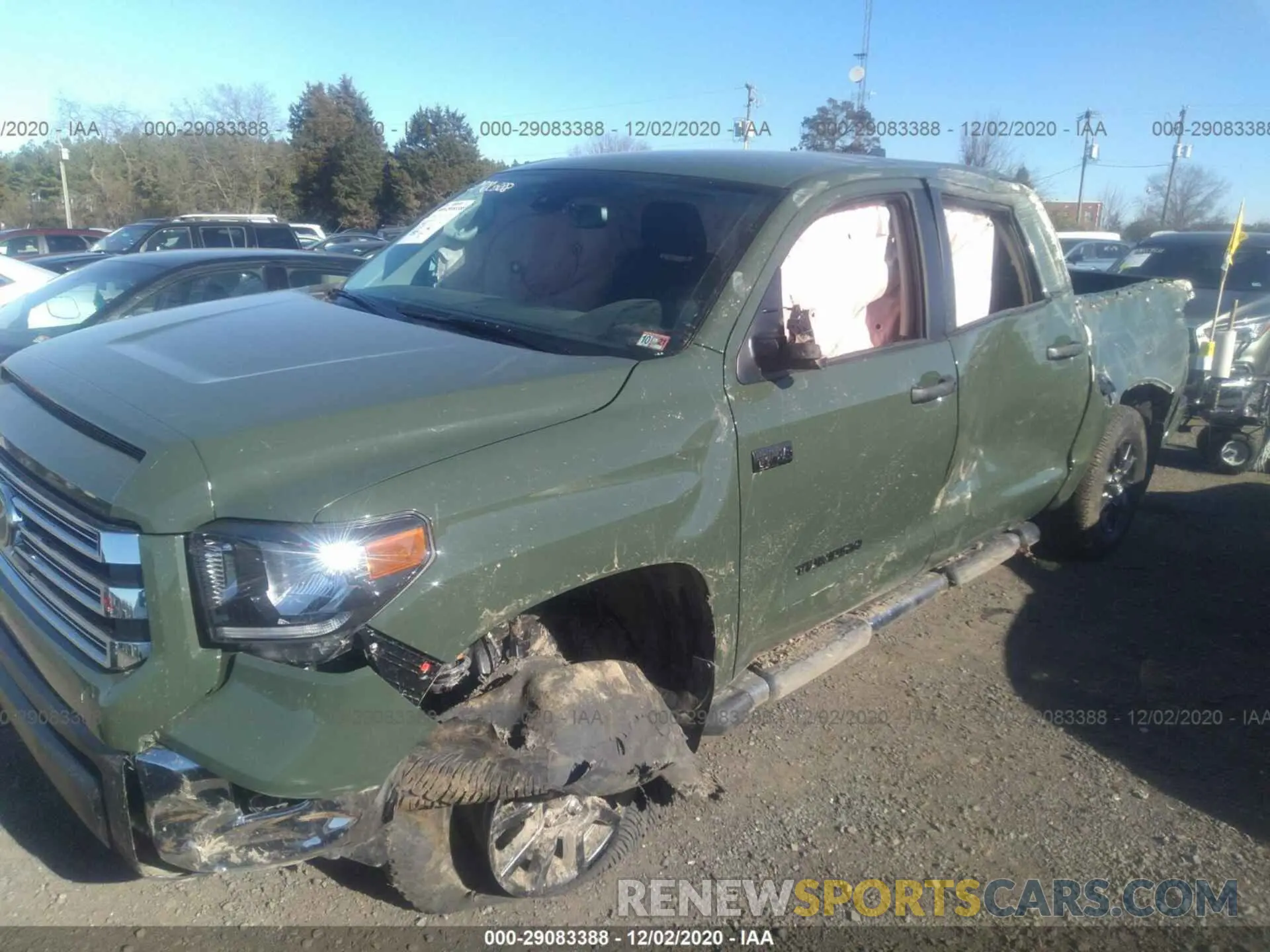 2 Photograph of a damaged car 5TFDY5F13MX967108 TOYOTA TUNDRA 4WD 2021