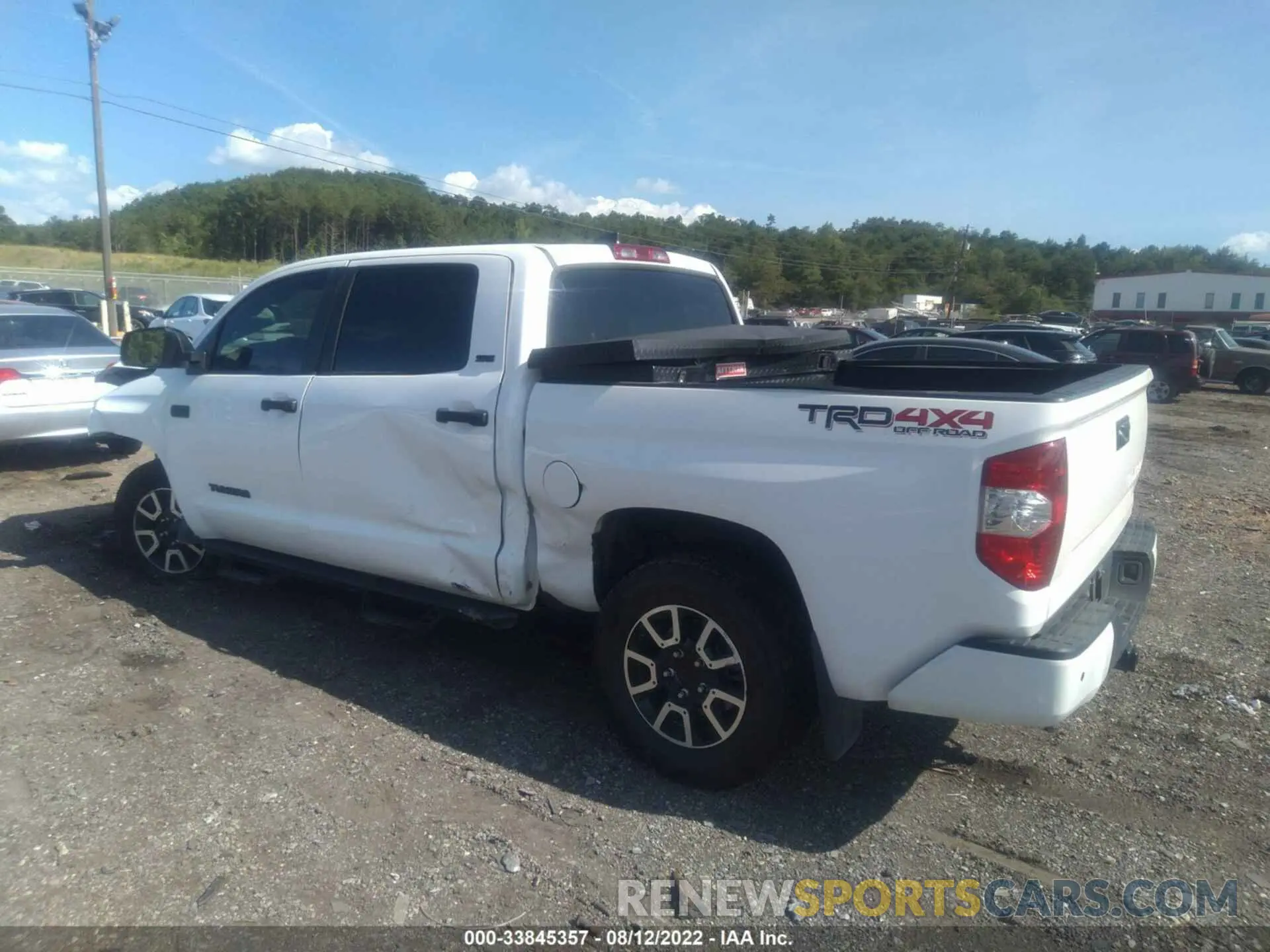 3 Photograph of a damaged car 5TFDY5F15MX961701 TOYOTA TUNDRA 4WD 2021