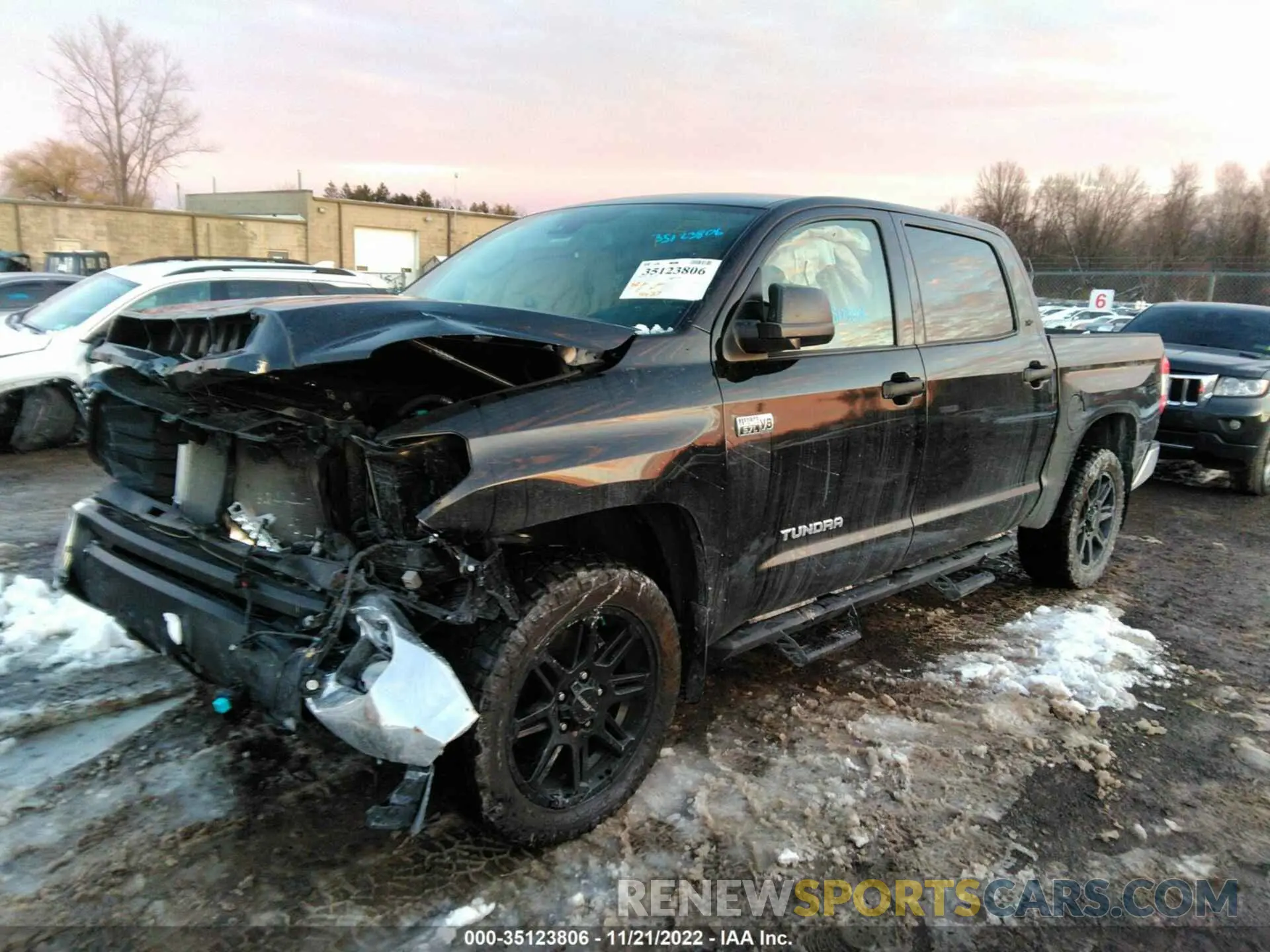 2 Photograph of a damaged car 5TFDY5F16MX971122 TOYOTA TUNDRA 4WD 2021