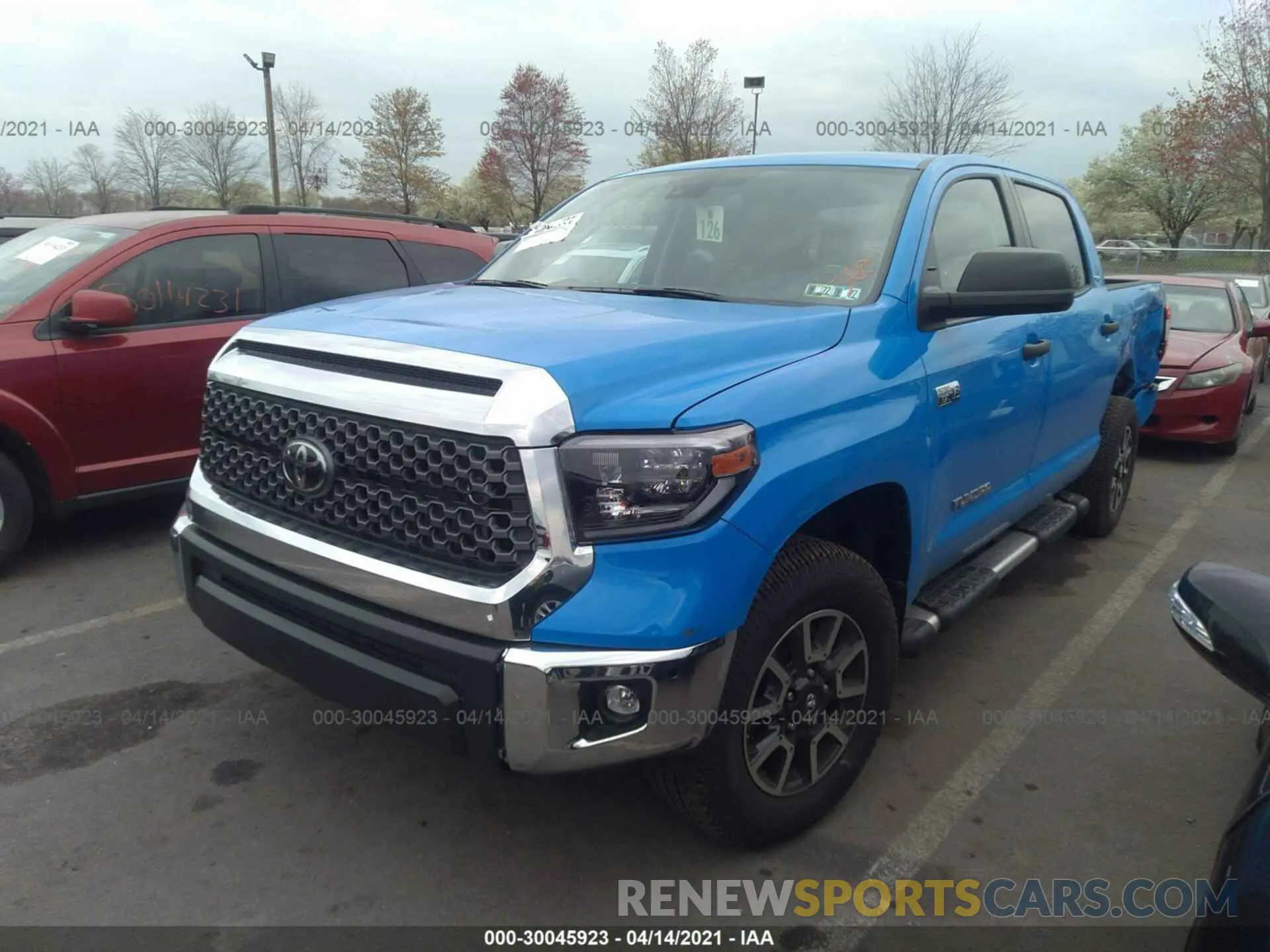 2 Photograph of a damaged car 5TFDY5F16MX995386 TOYOTA TUNDRA 4WD 2021