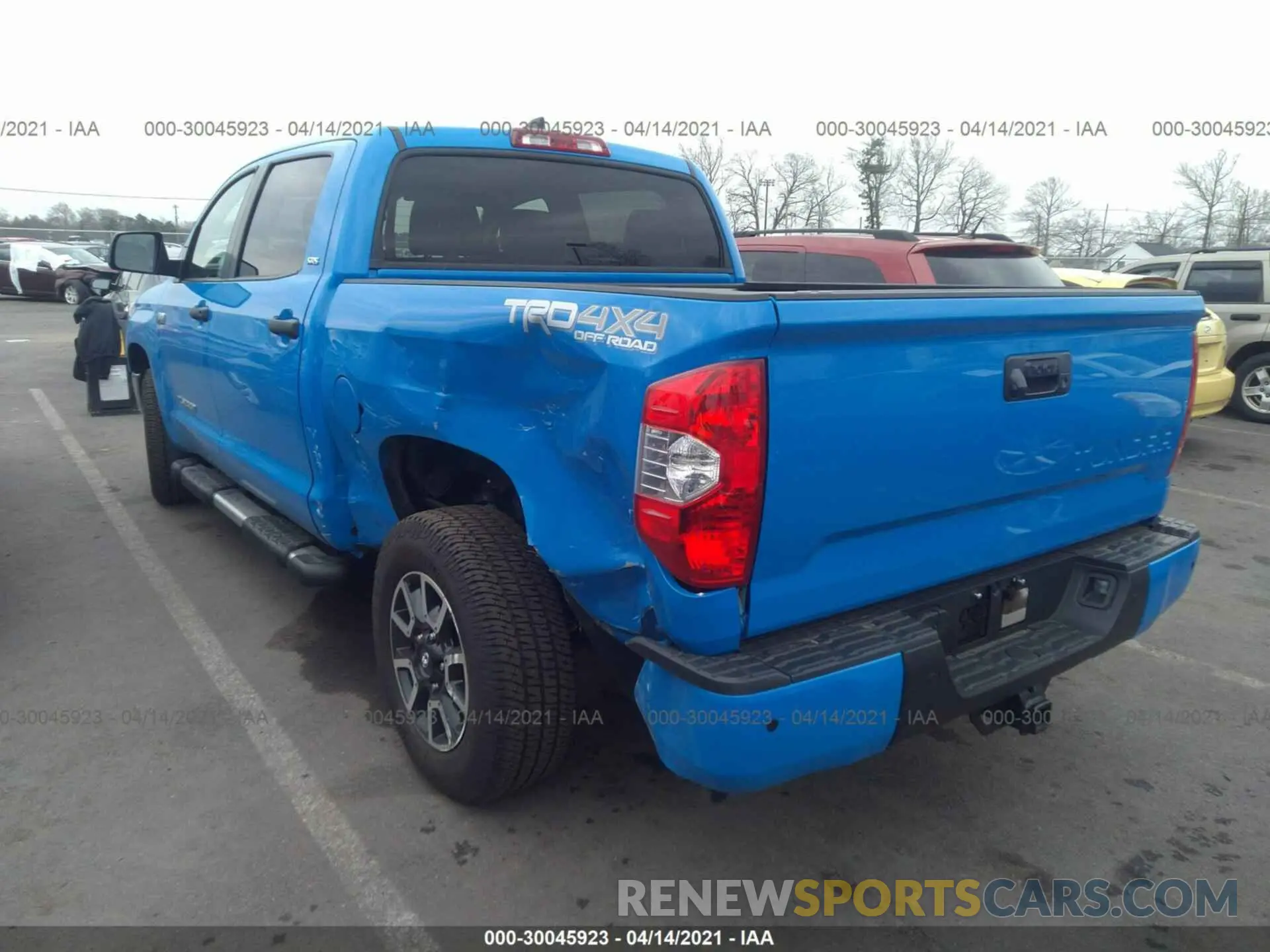 6 Photograph of a damaged car 5TFDY5F16MX995386 TOYOTA TUNDRA 4WD 2021